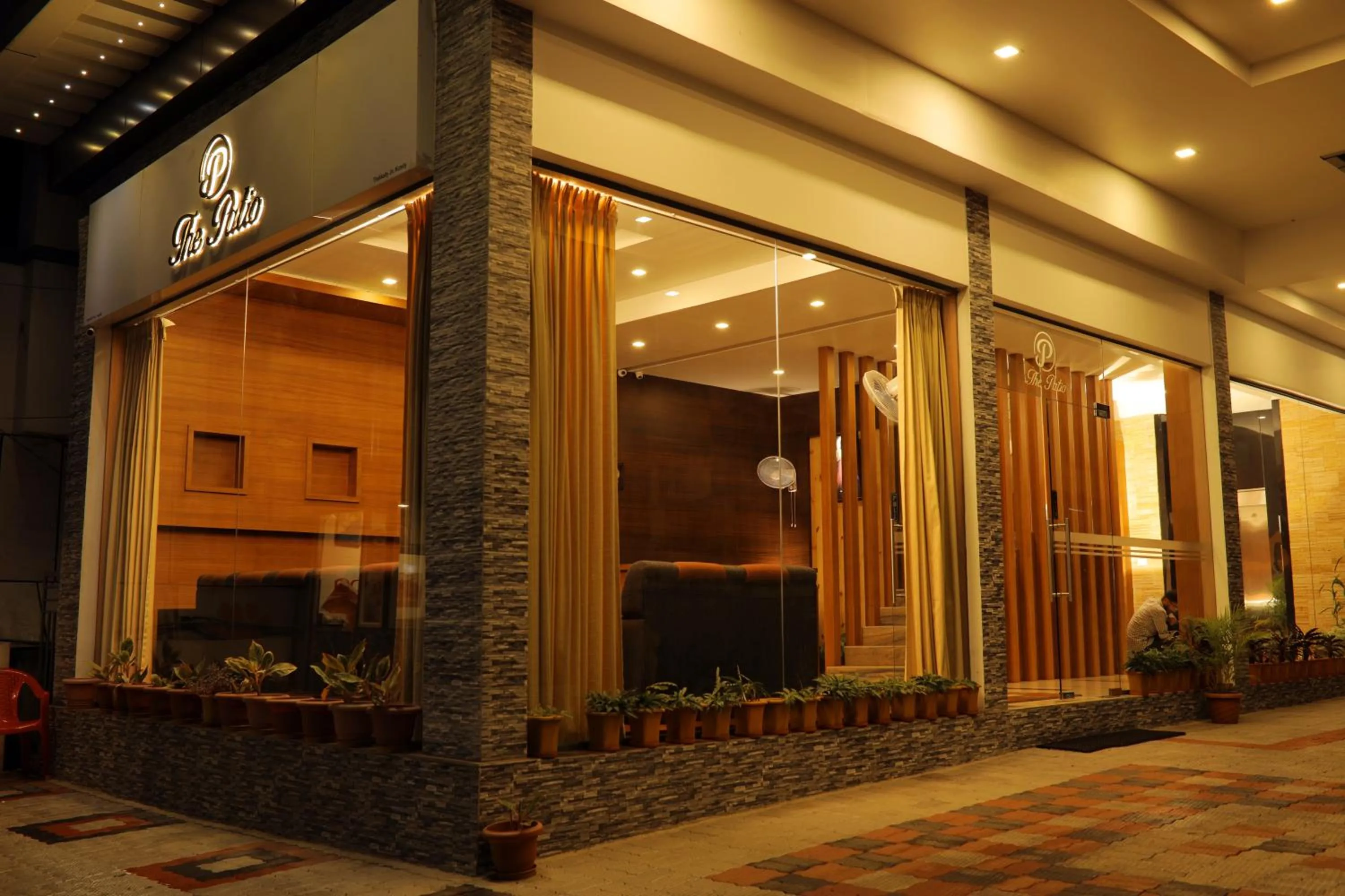 Facade/entrance in The Patio Thekkady