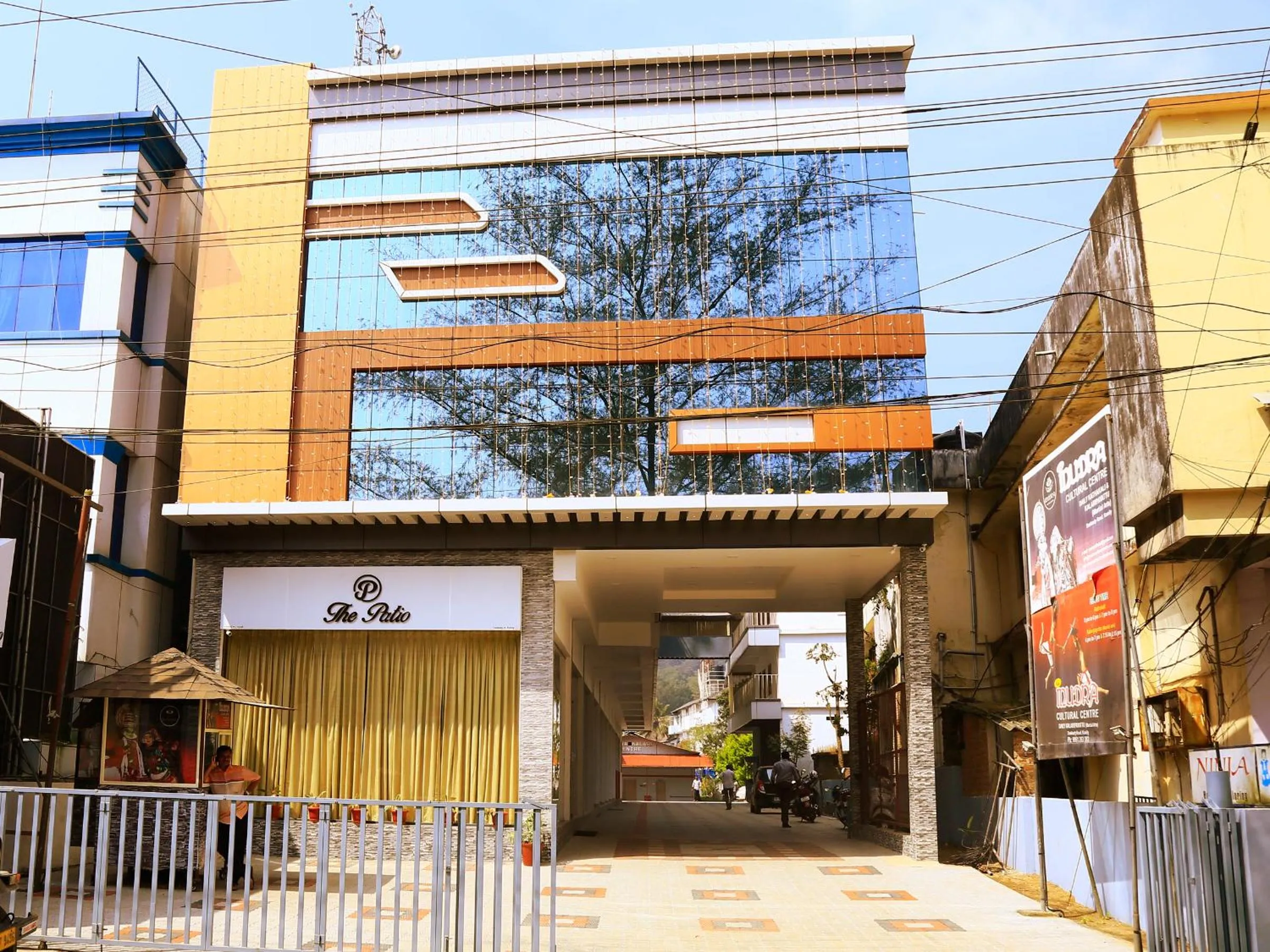 Facade/entrance in The Patio Thekkady
