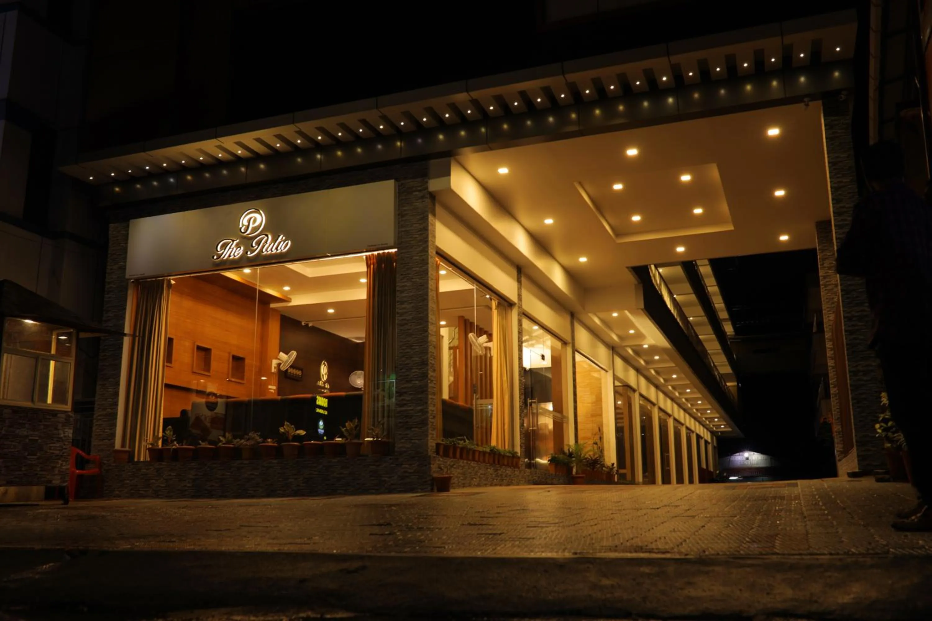 Facade/entrance in The Patio Thekkady