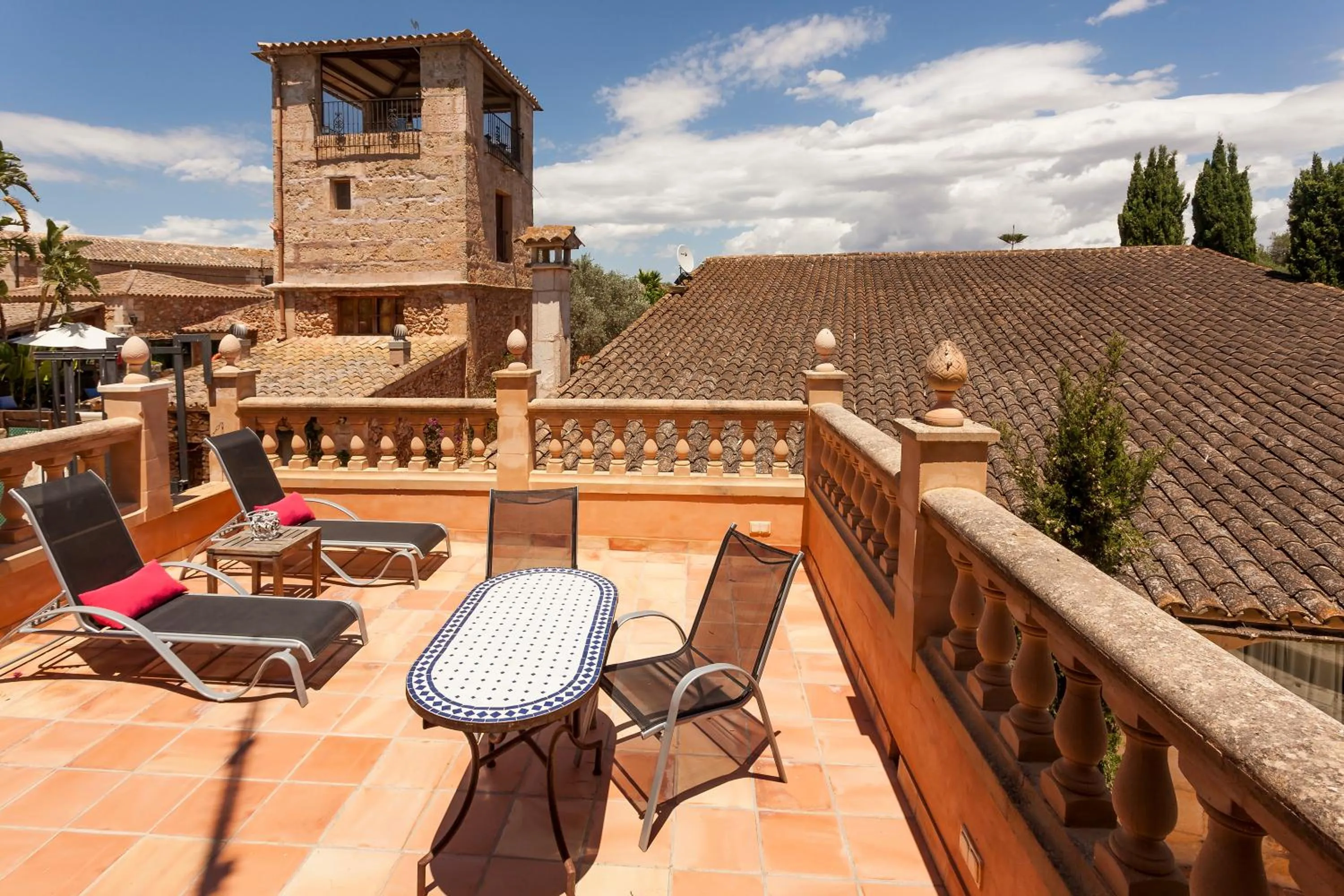 Balcony/Terrace in Es Revellar Art Resort - Adults Only