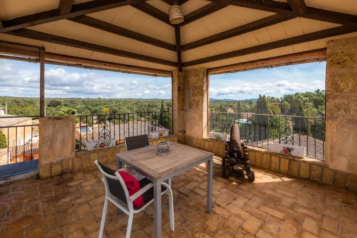 Balcony/Terrace in Es Revellar Art Resort - Adults Only