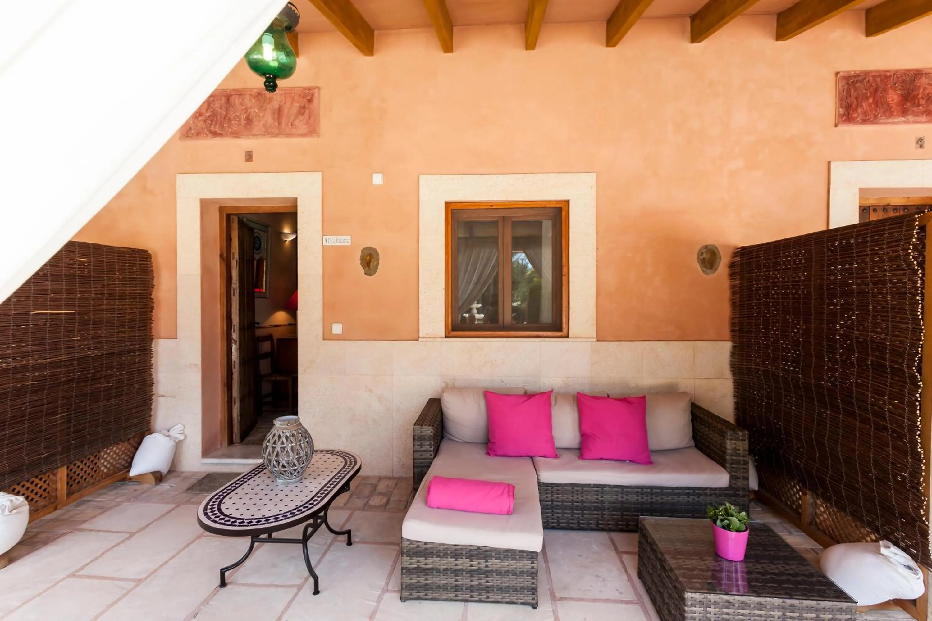 Balcony/Terrace in Es Revellar Art Resort - Adults Only