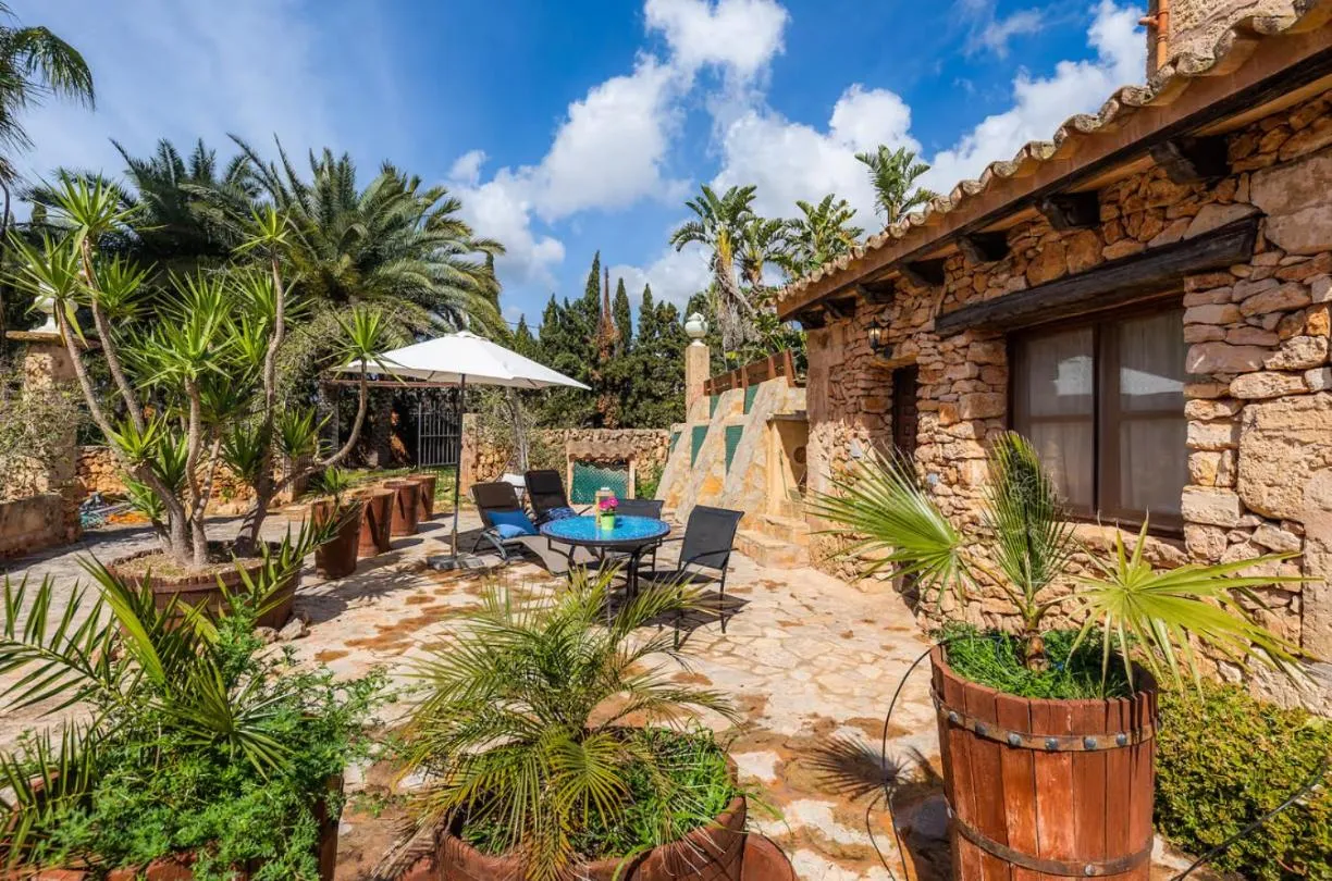 Patio in Es Revellar Art Resort - Adults Only