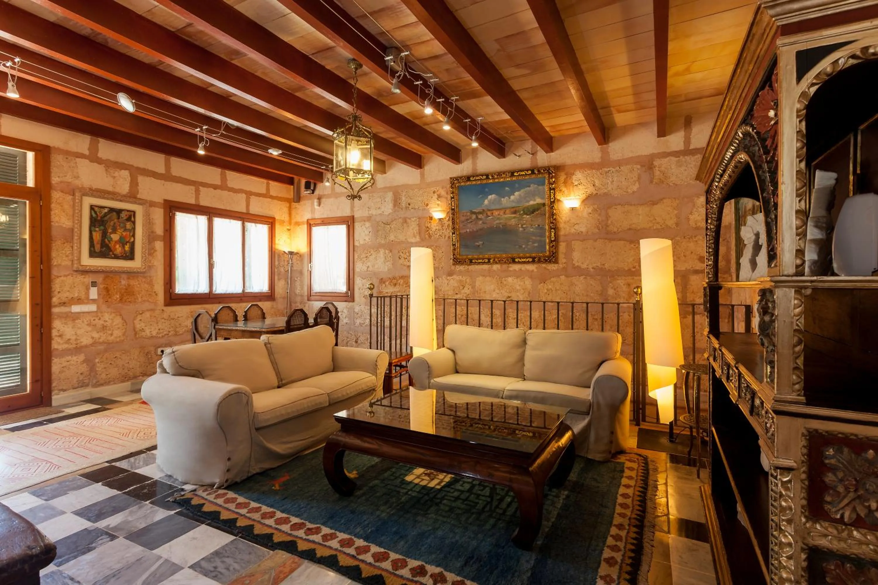 Living room in Es Revellar Art Resort - Adults Only