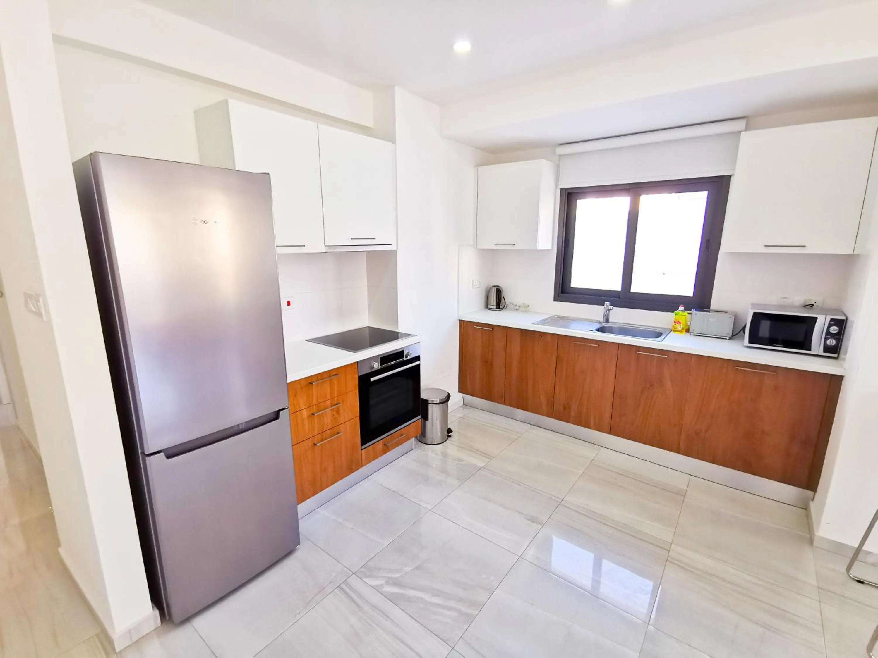 Kitchen or kitchenette in Vasilo Court Seaview City Apartment