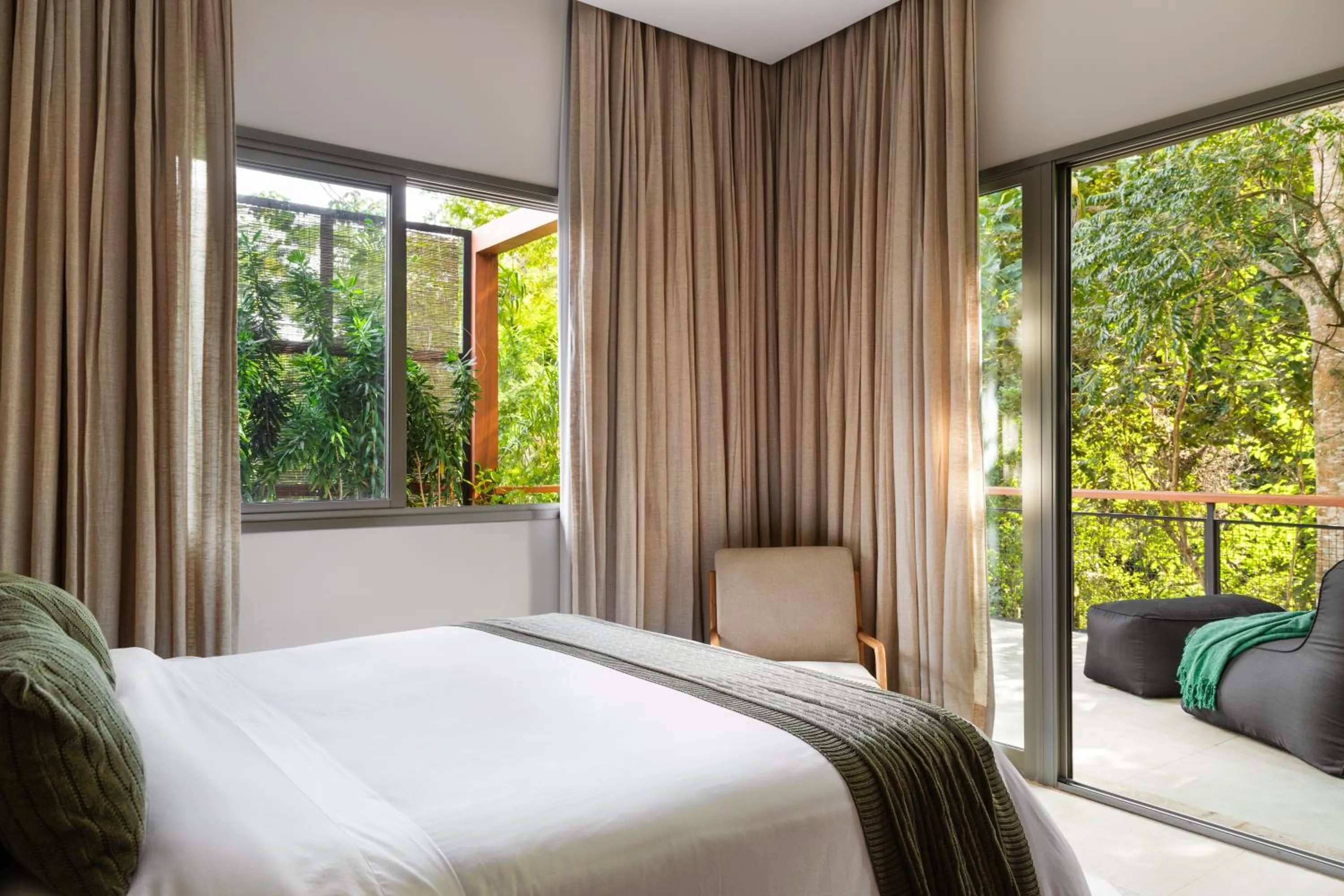 Bed in Casa Marambaia Hotel