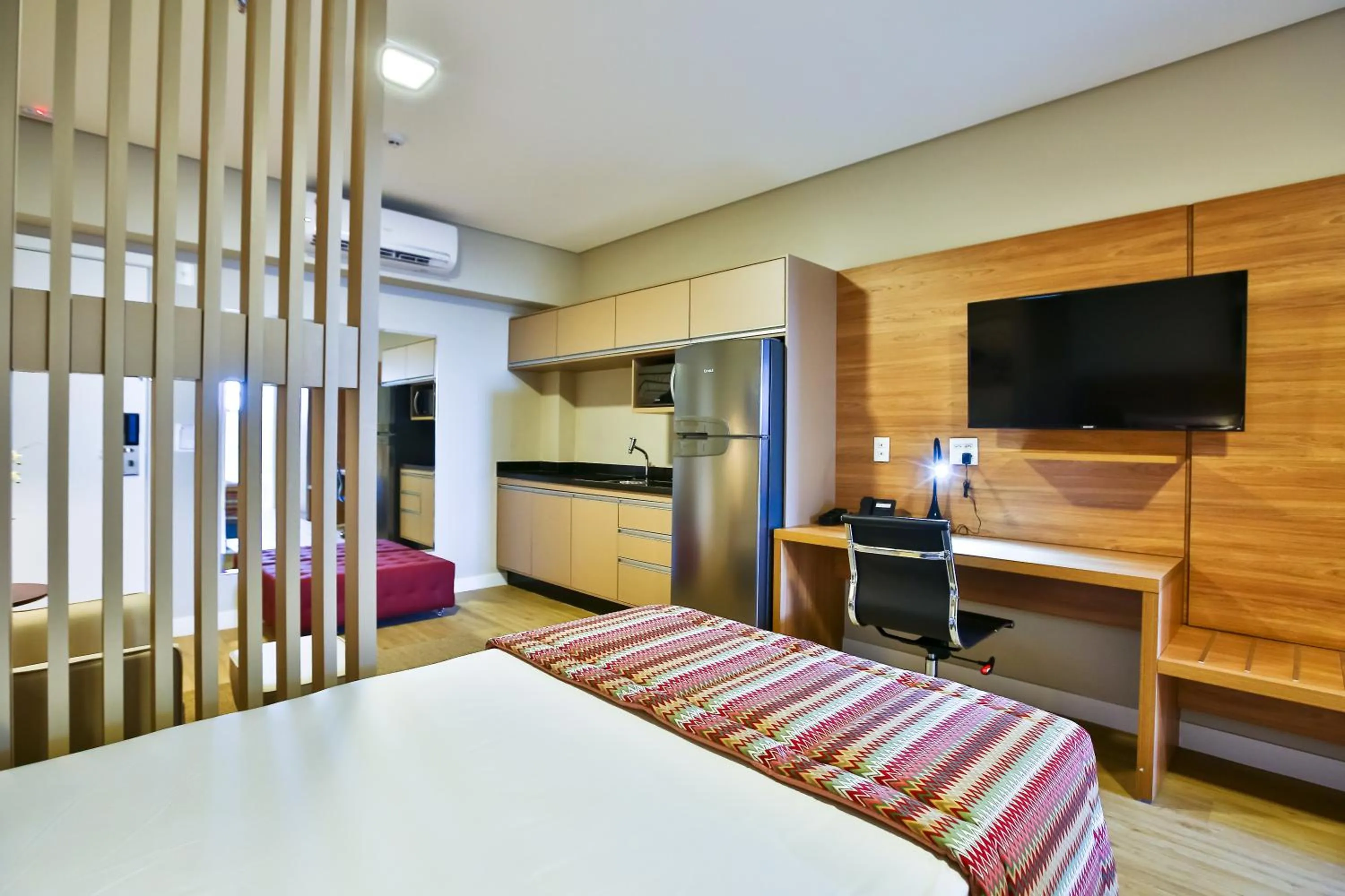 Photo of the whole room, Bed in Comfort Suites São José do Rio Preto