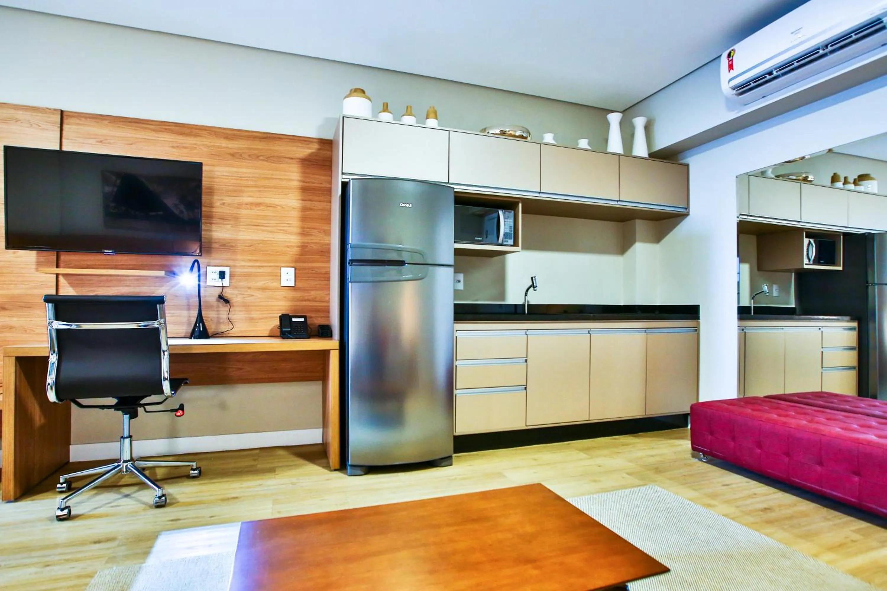 Kitchen or kitchenette in Comfort Suites São José do Rio Preto