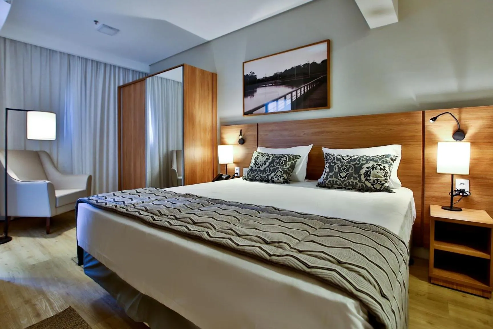 Bed in Comfort Suites São José do Rio Preto