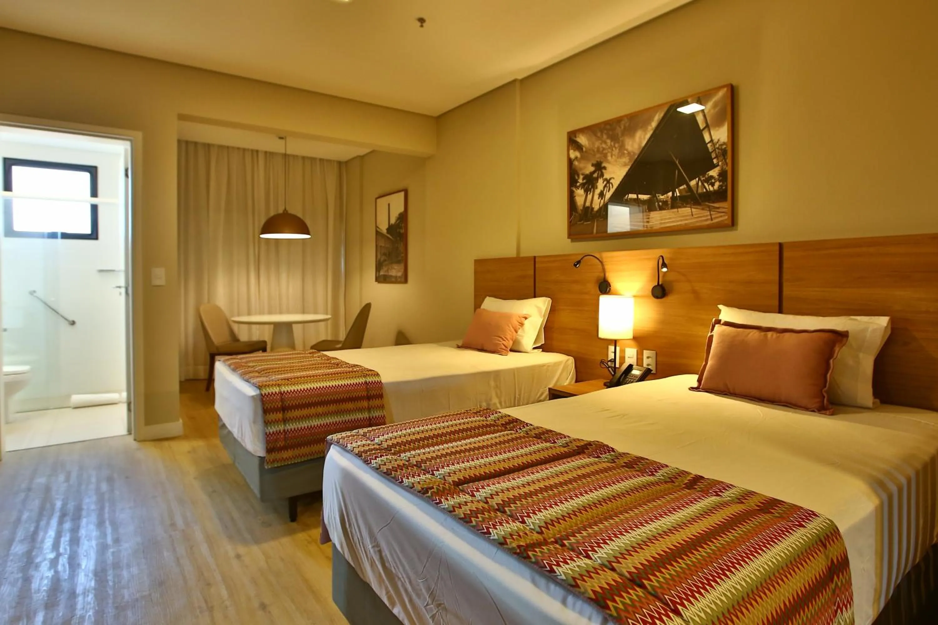 Photo of the whole room, Bed in Comfort Suites São José do Rio Preto