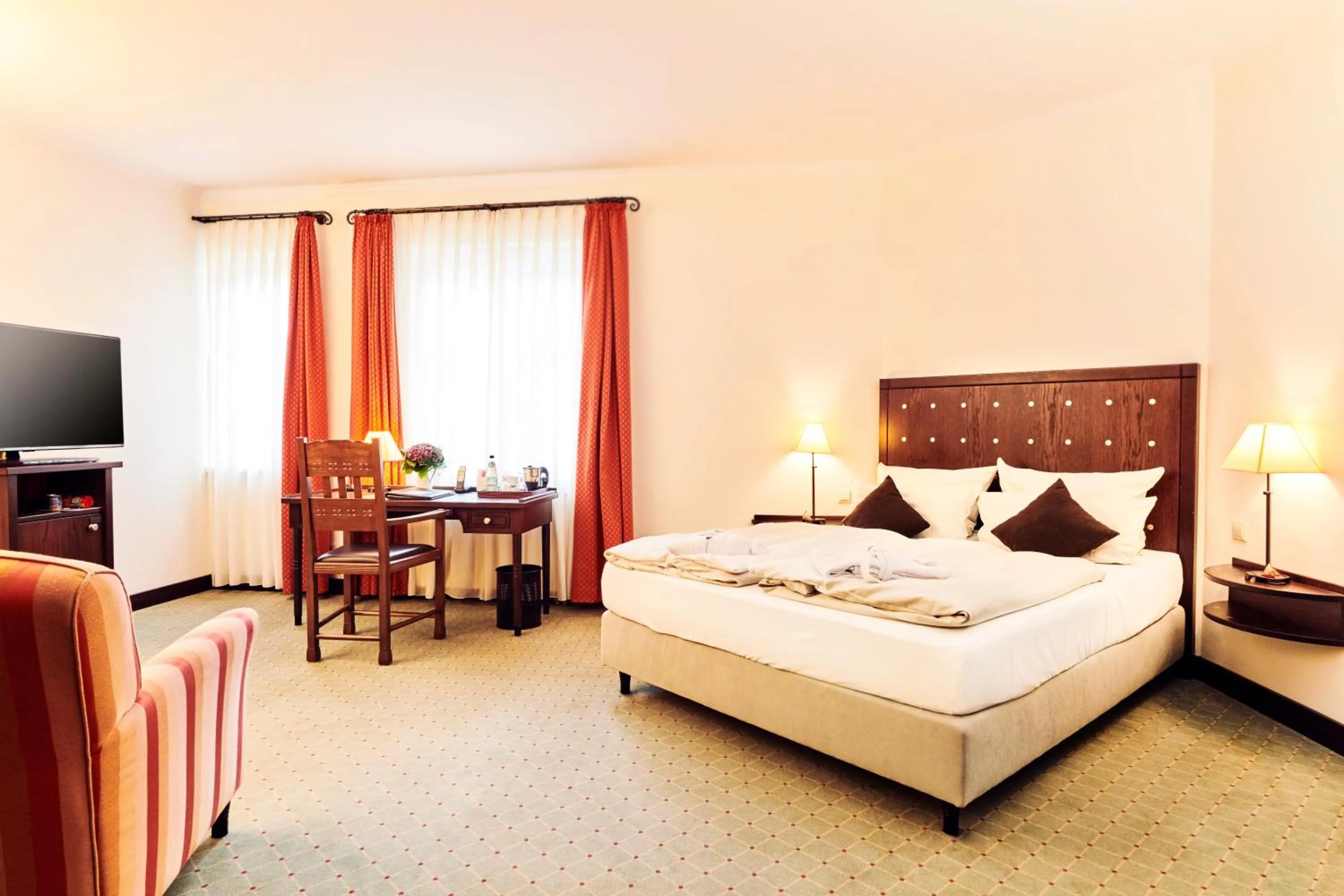 Bed in Best Western Soibelmanns Lutherstadt Wittenberg