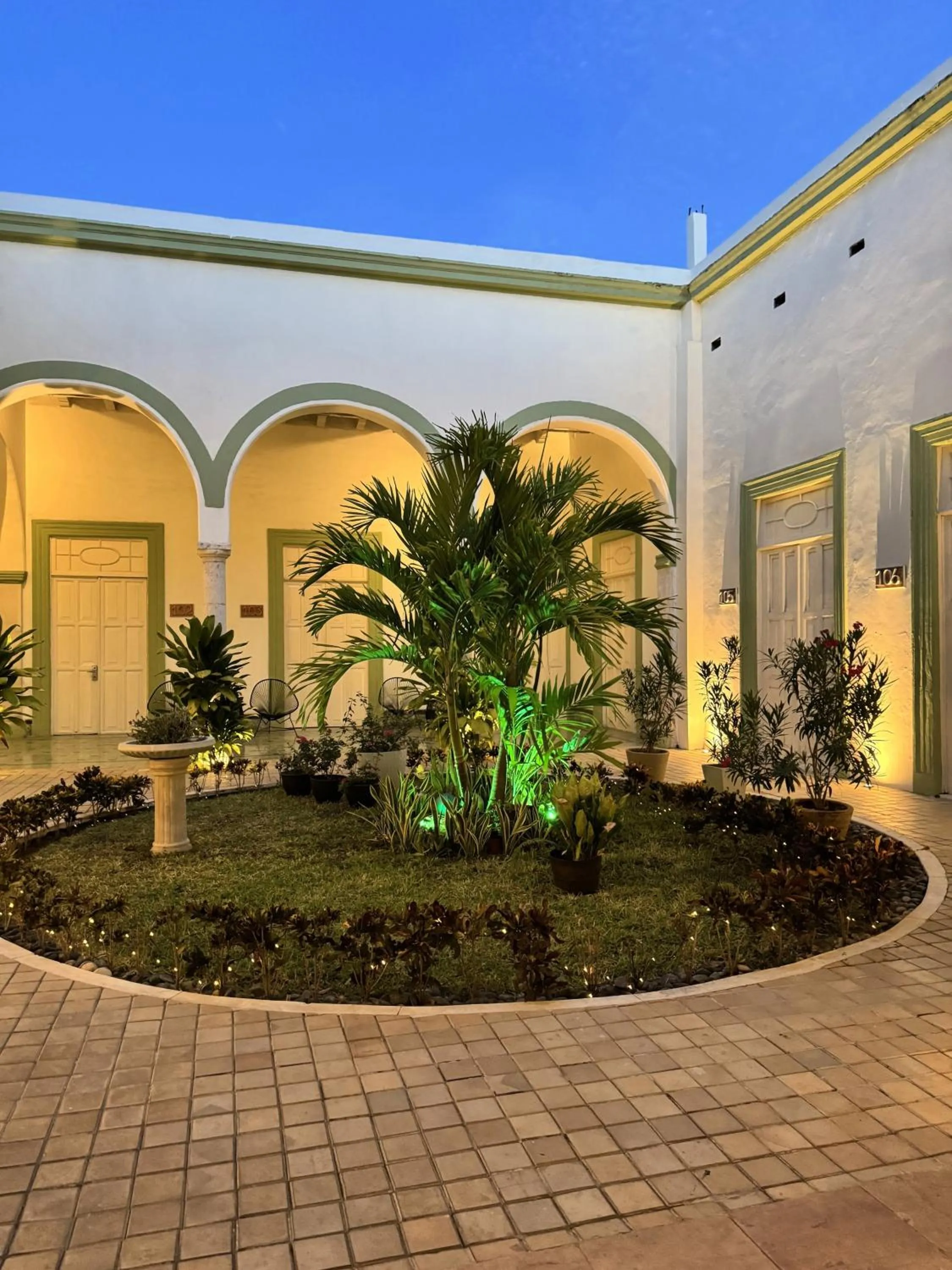 Patio in Hotel Boutique La Casona by Kavia