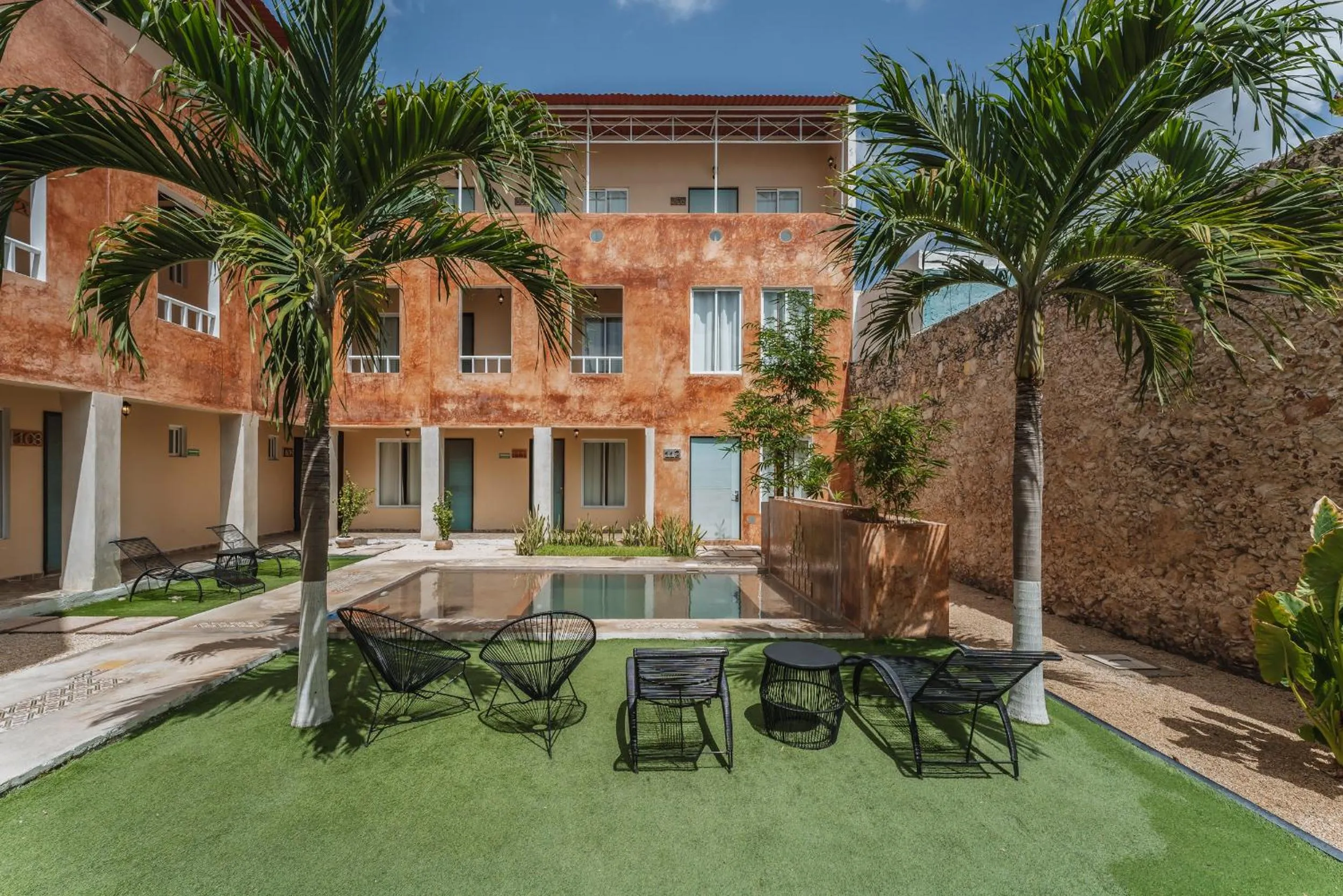Swimming pool in Hotel Boutique La Casona by Kavia