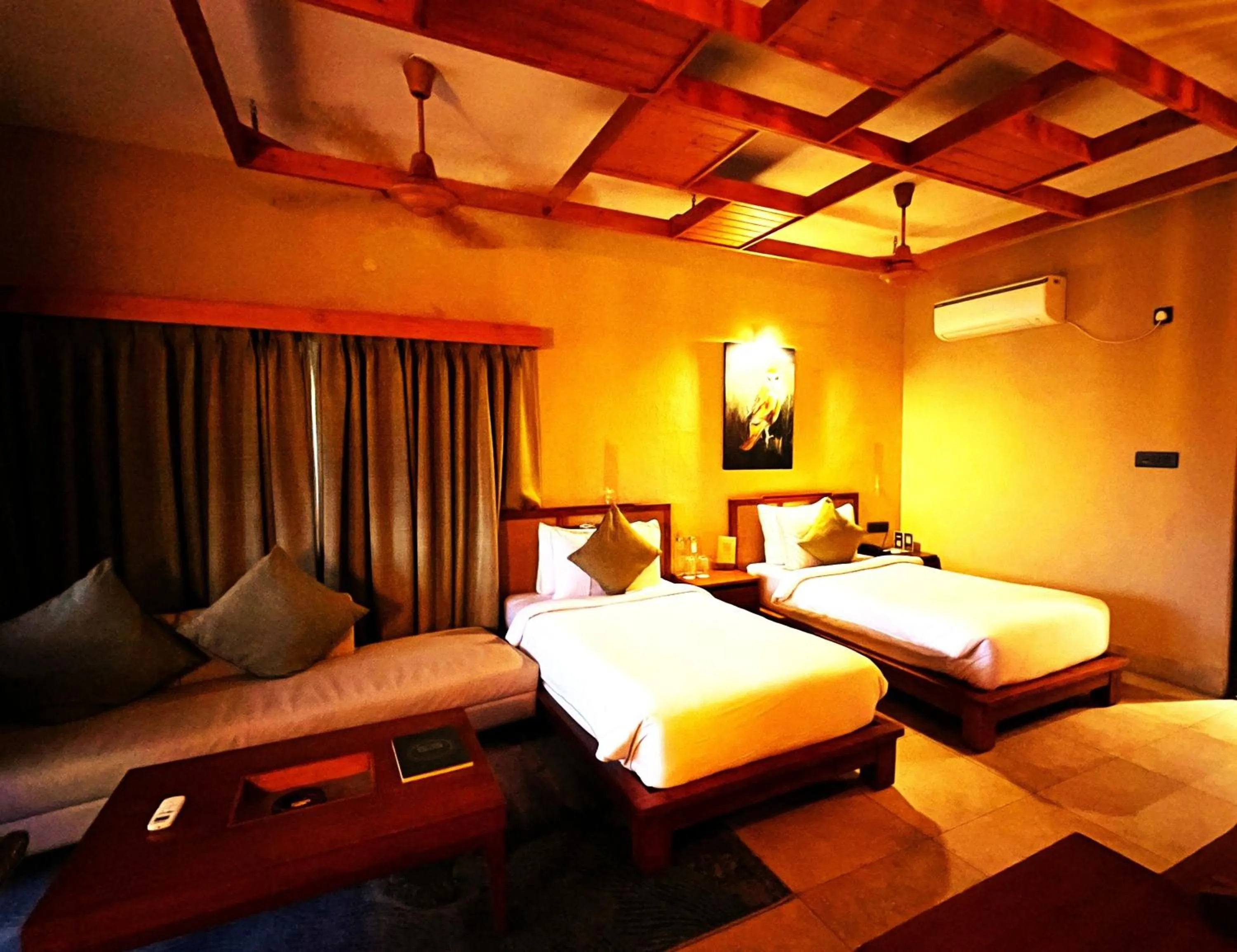 Bed in Hotel Sonar Bangla Sundarban