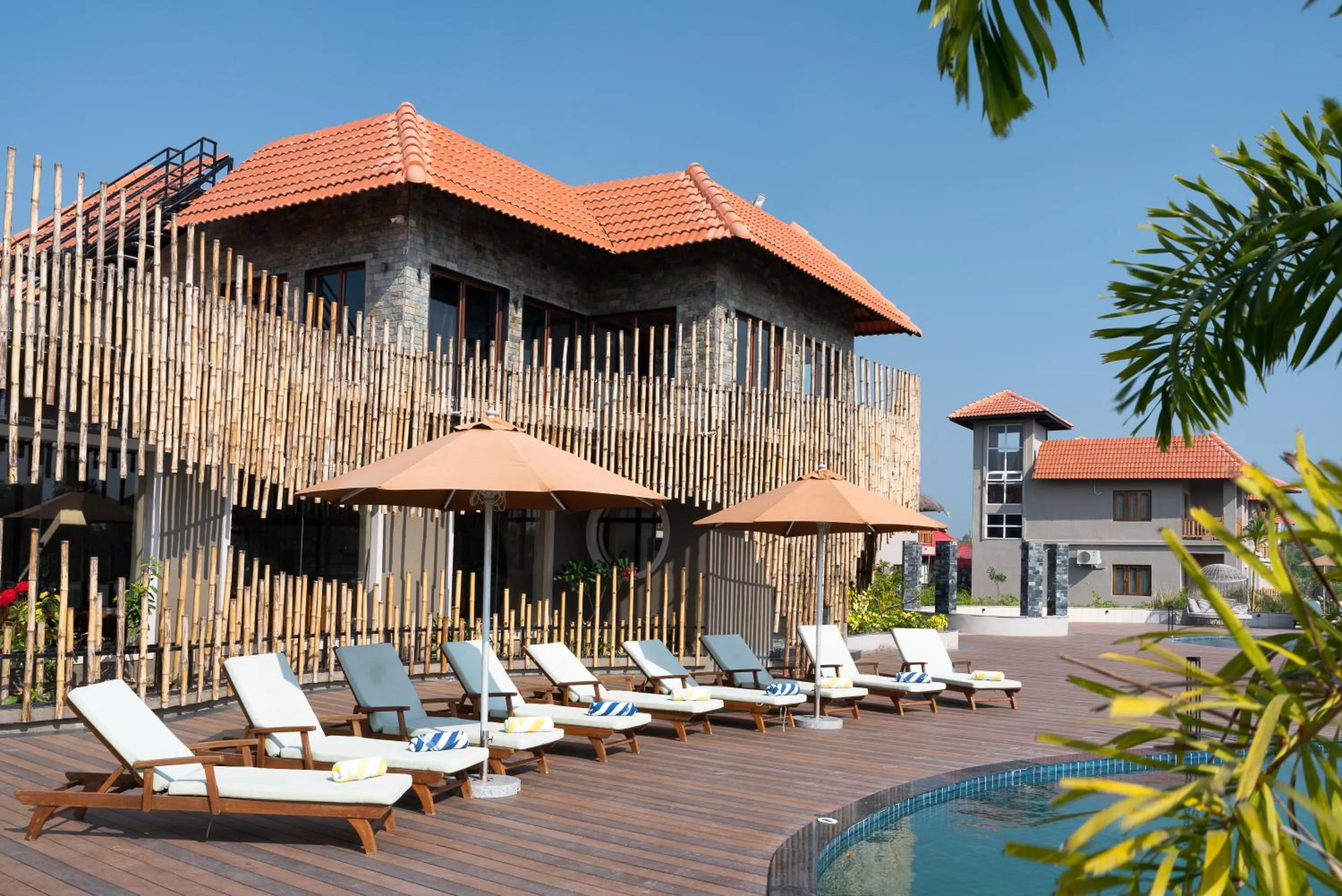 Swimming pool in Hotel Sonar Bangla Sundarban