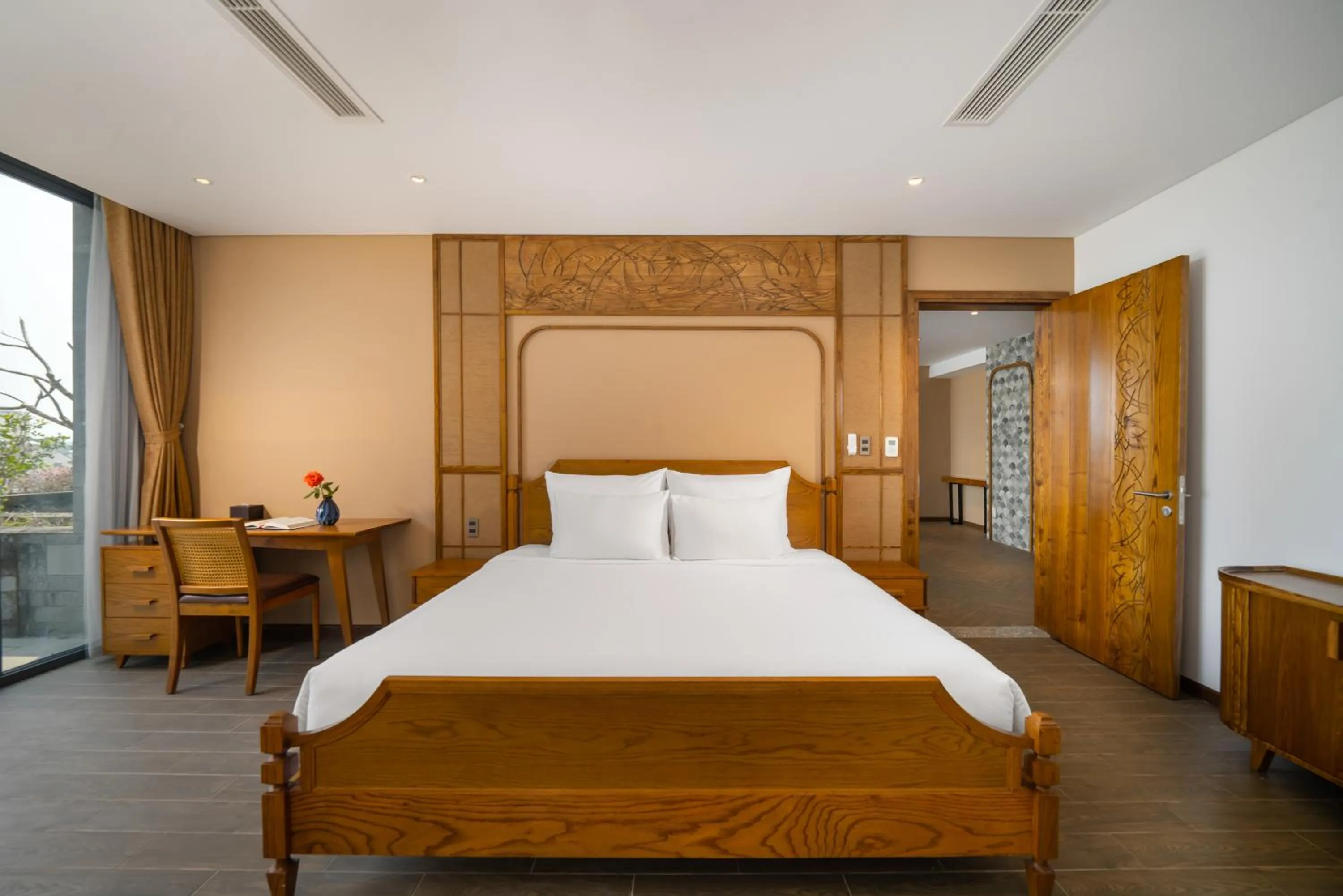 Bed in VernalHome Boutique Danang