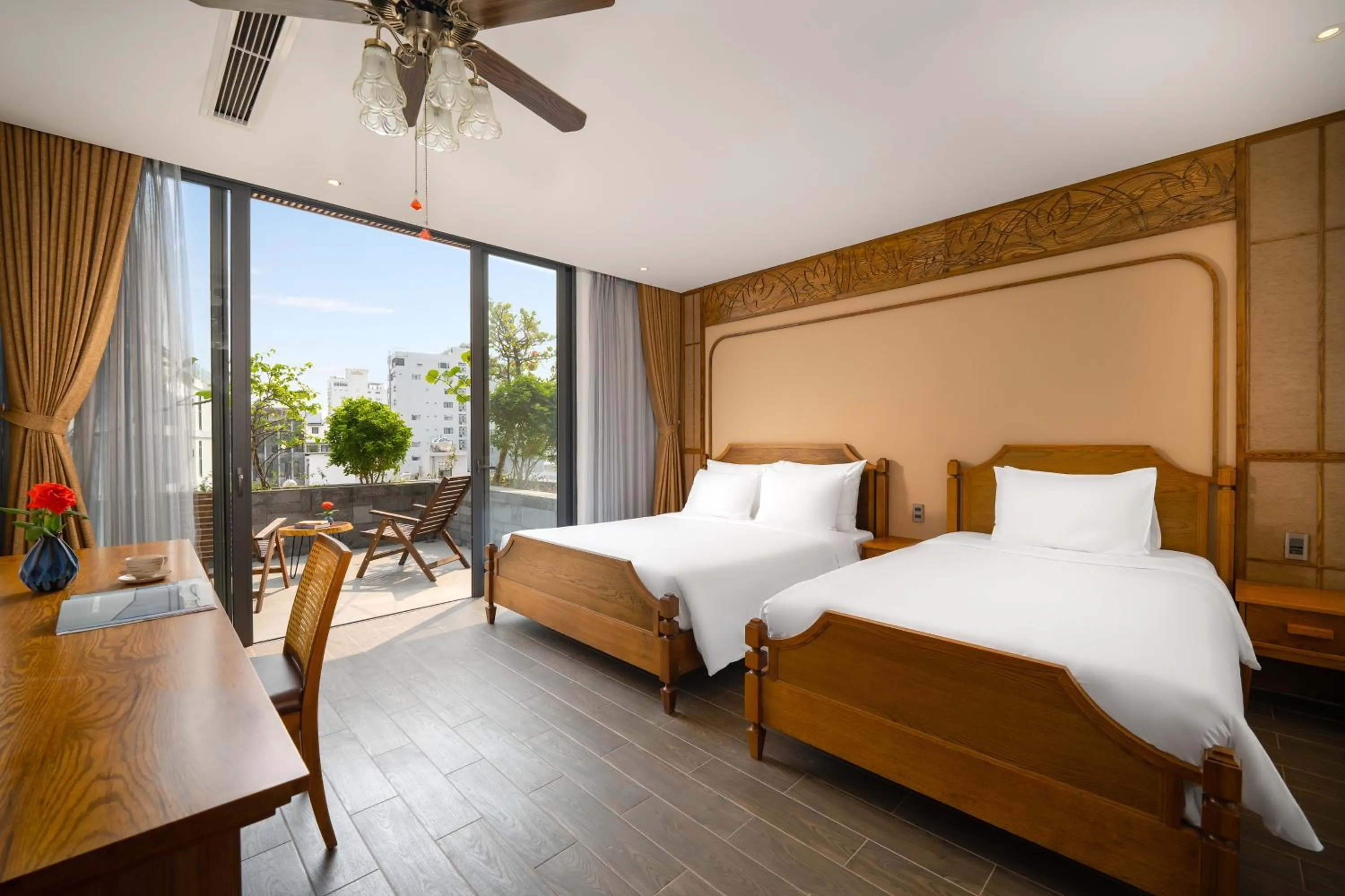 Bed in VernalHome Boutique Danang