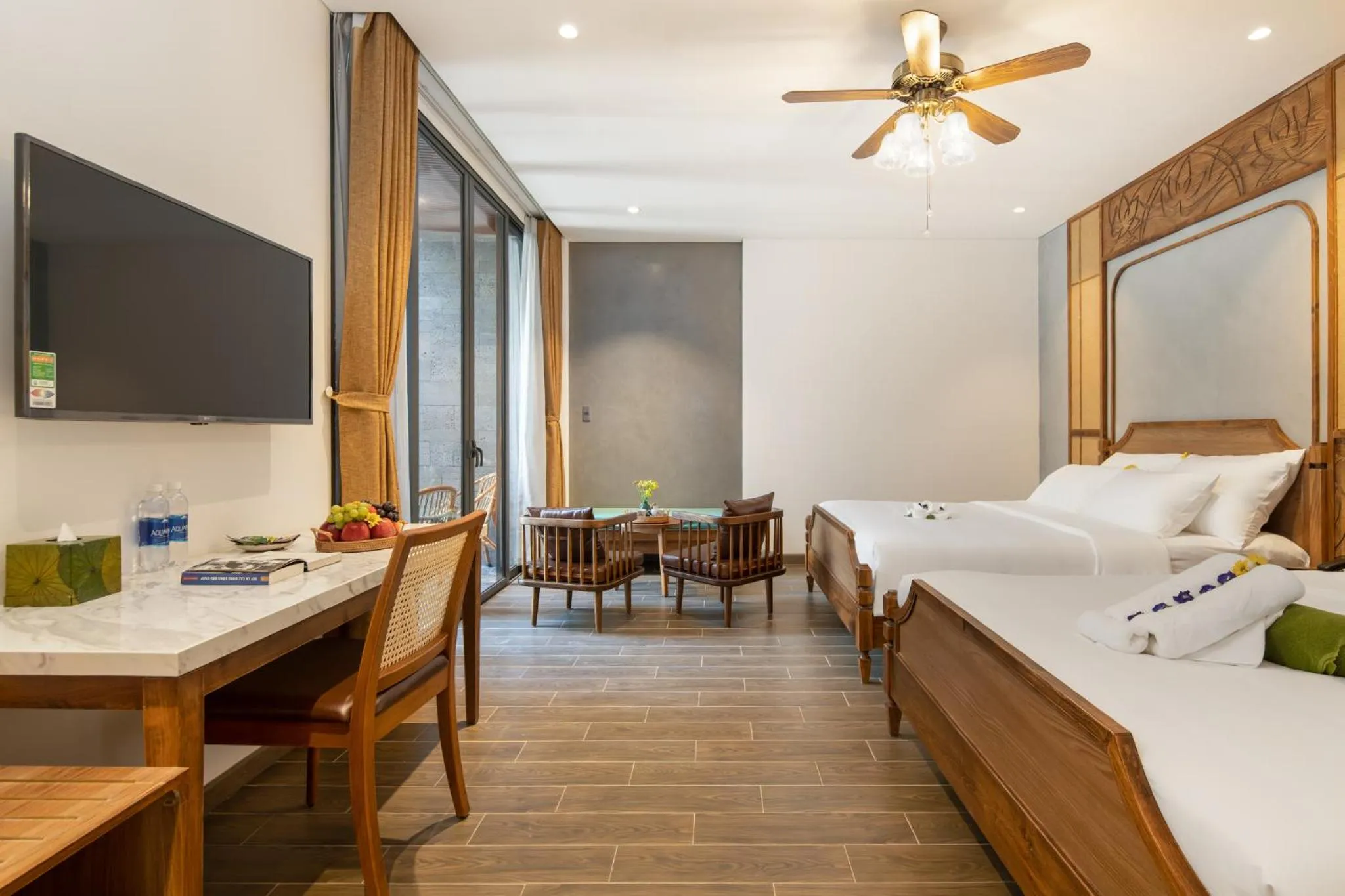 Bathroom, Bed in VernalHome Boutique Danang