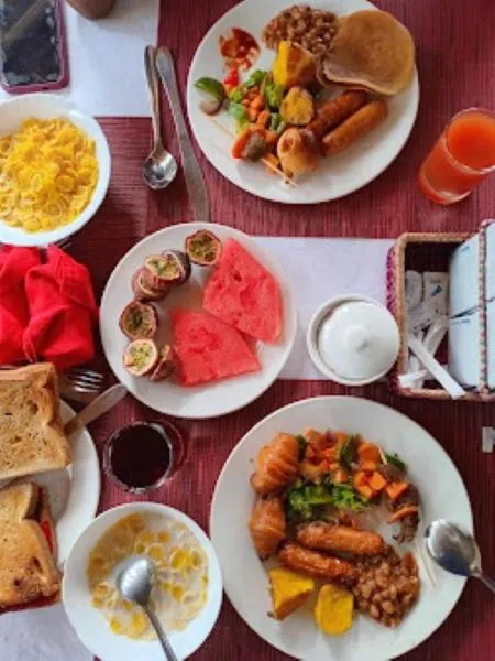 Breakfast in Sheratton Beach Villagio