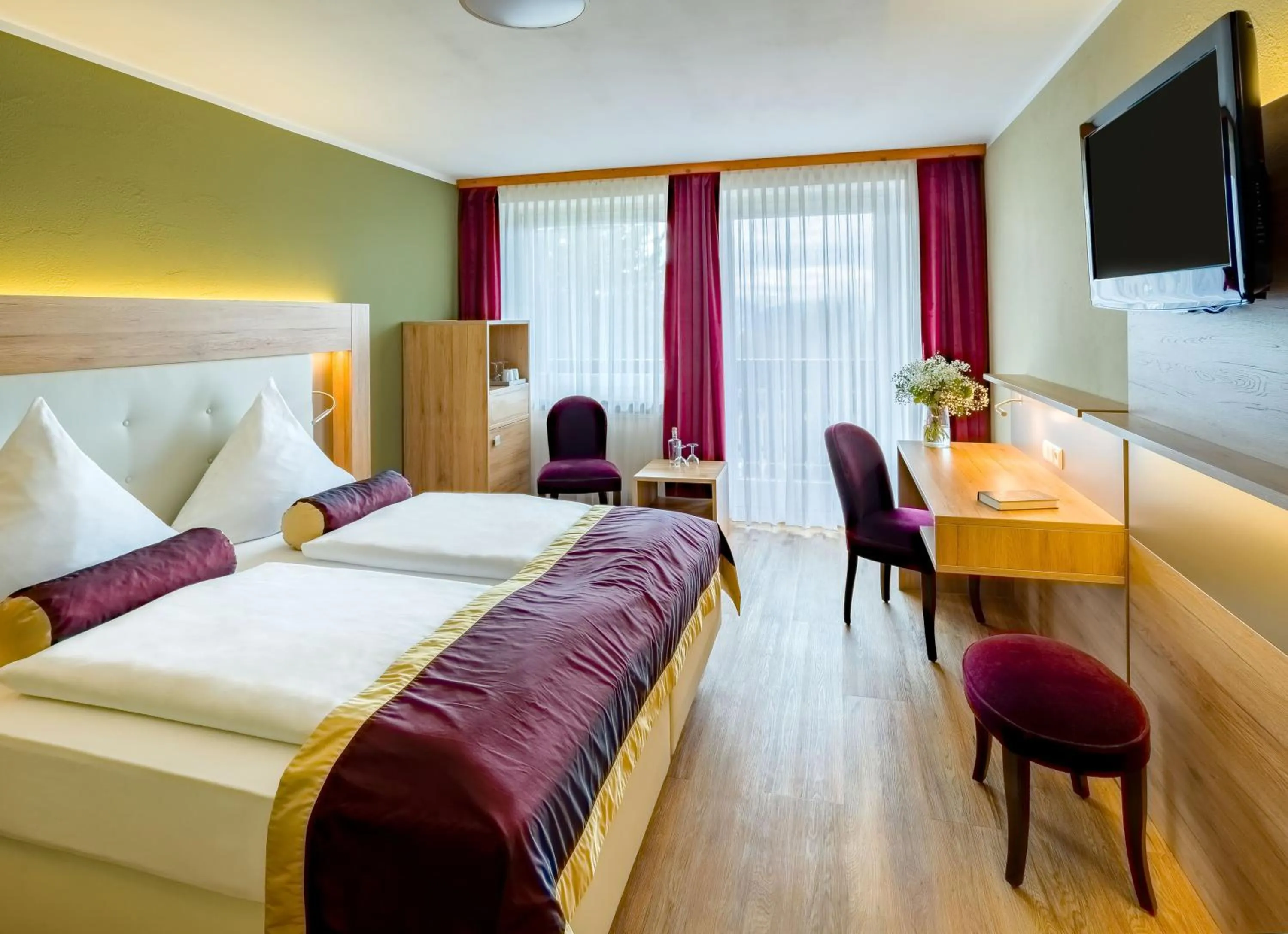 Photo of the whole room, Bed in Hotel Schwarzwald Freudenstadt