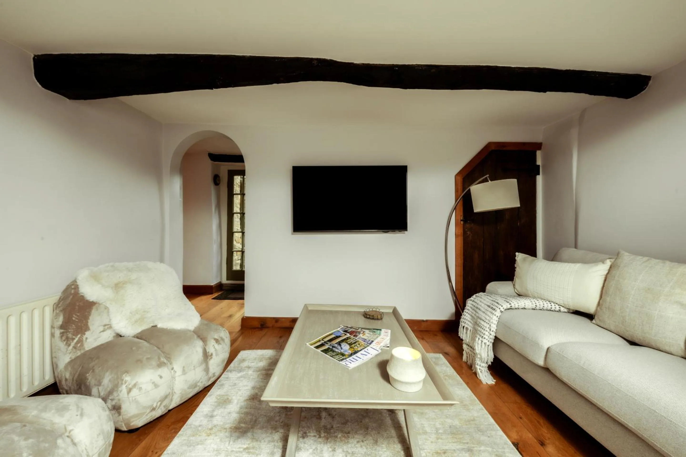 Living room in Coniston House - Eco Hot Tub