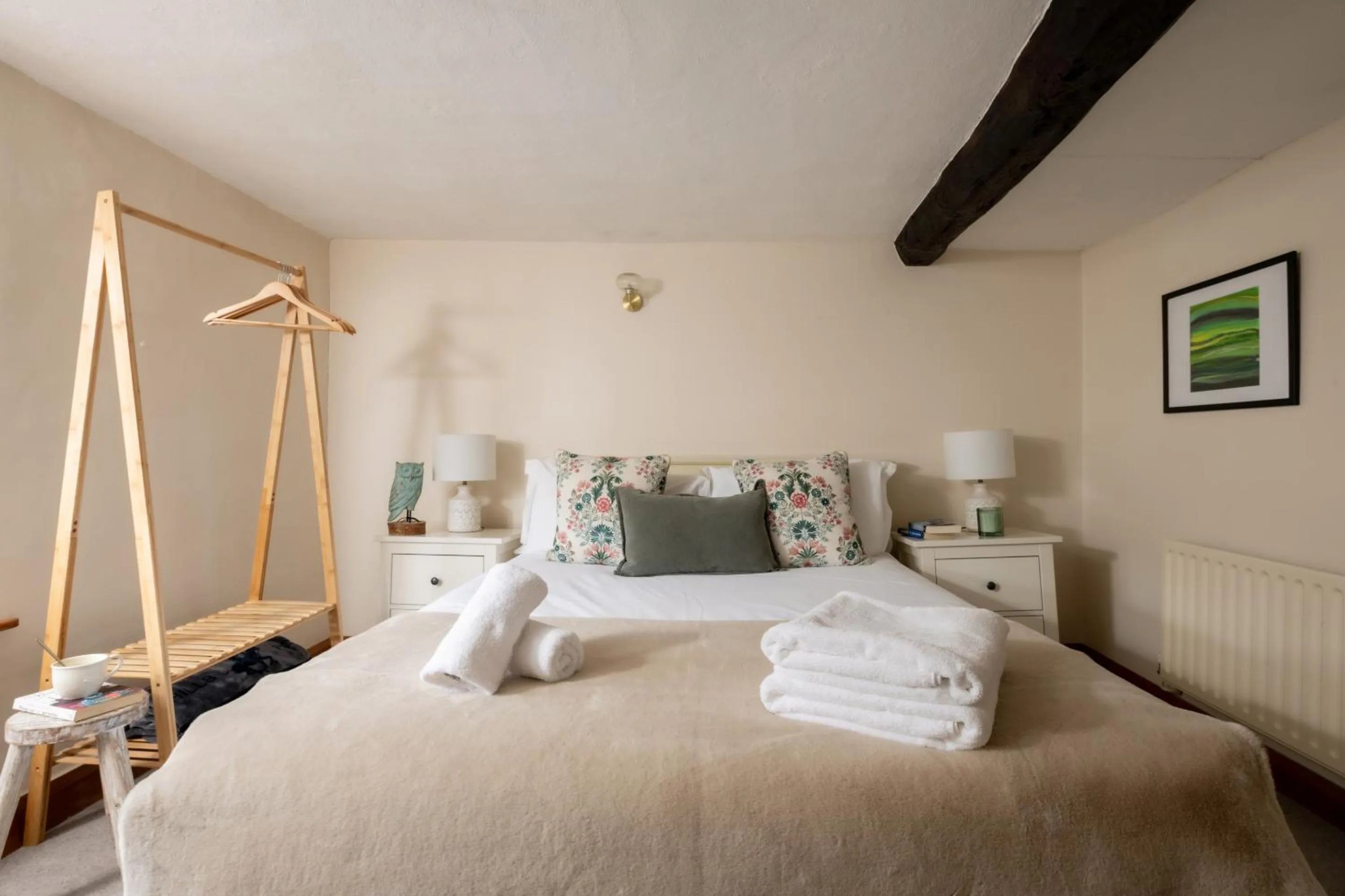 Bedroom, Bed in Coniston House - Eco Hot Tub
