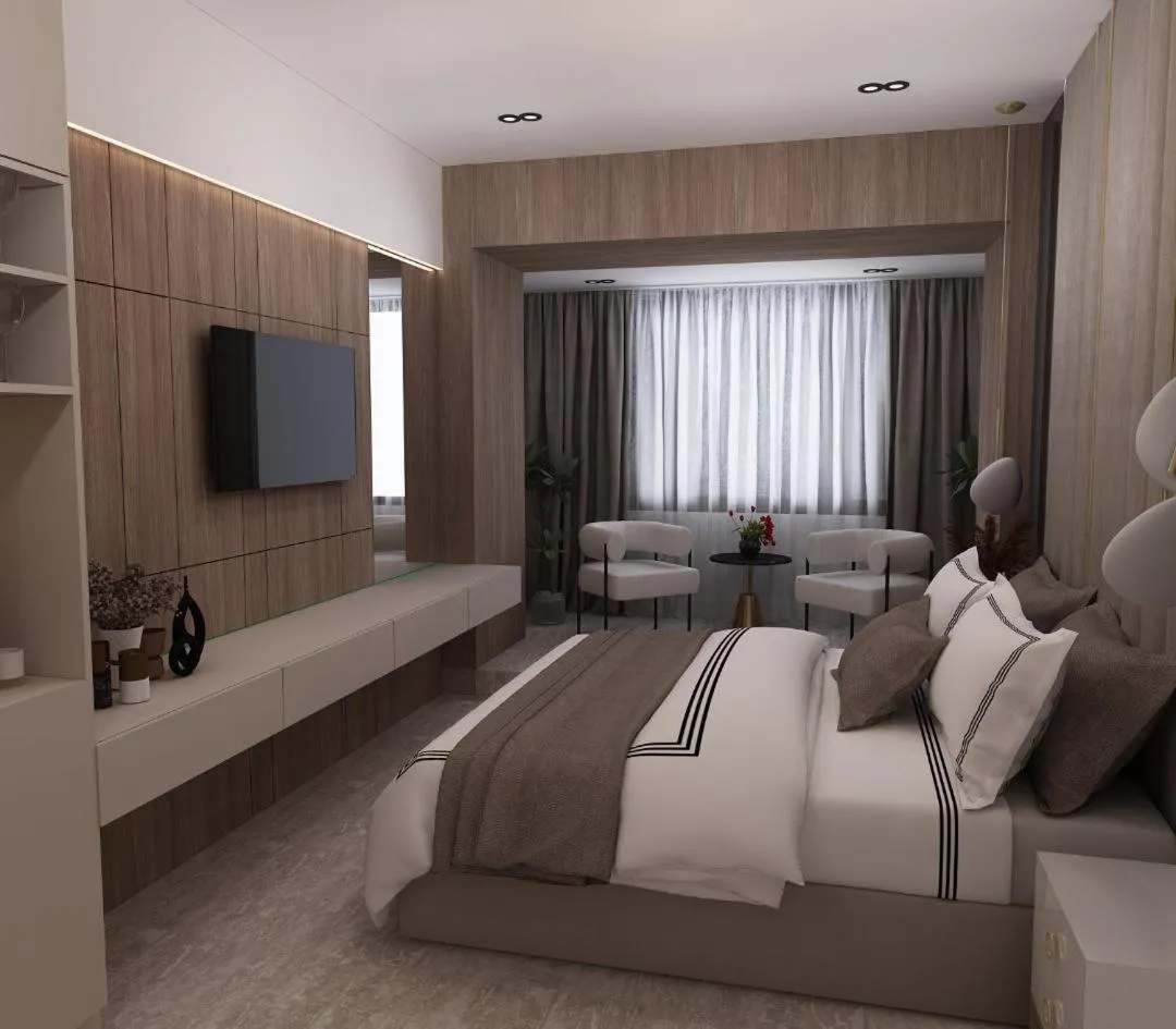 Bedroom, Bed in Hotel Terra Balneo