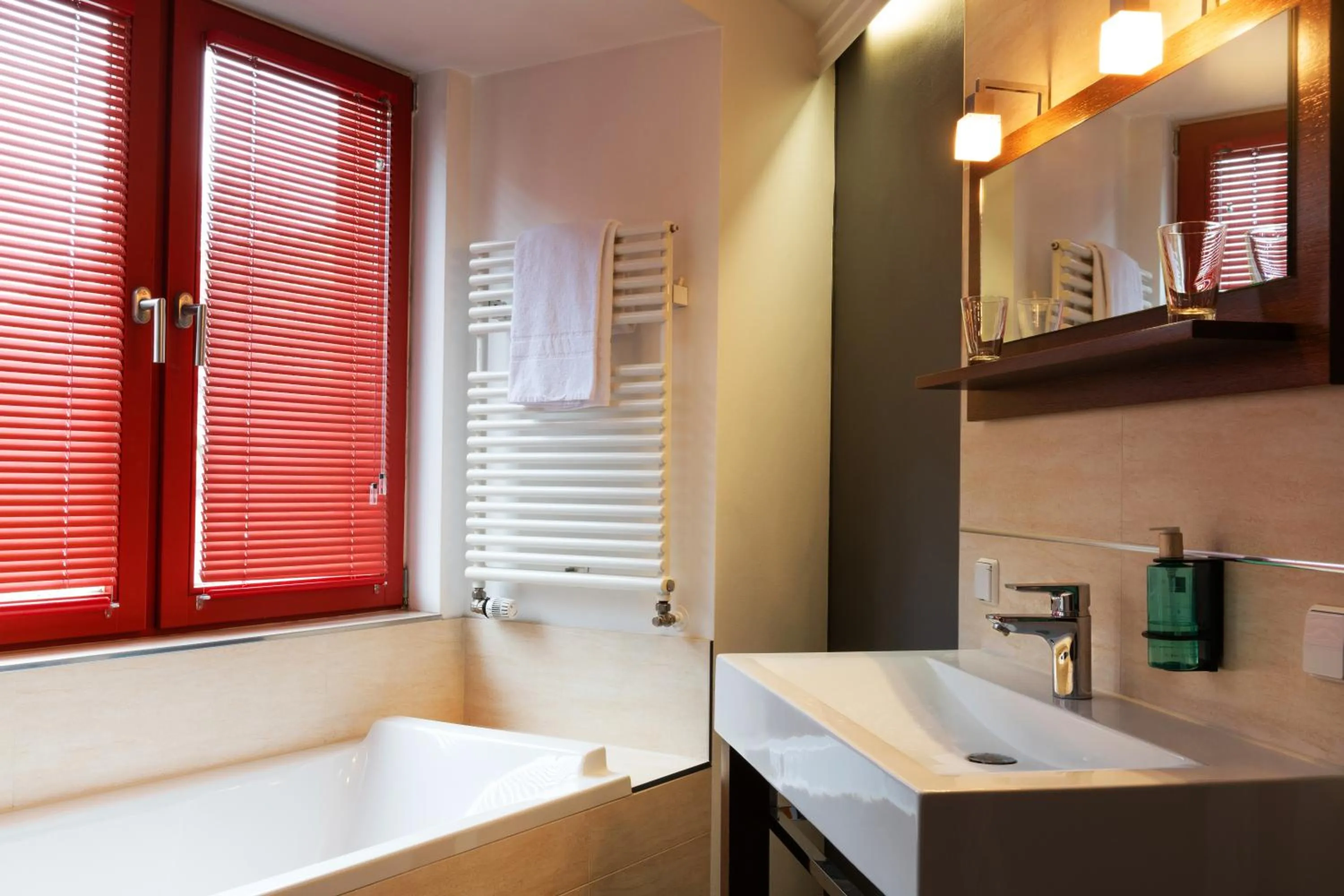 Toilet in Hotel Adele am Alex