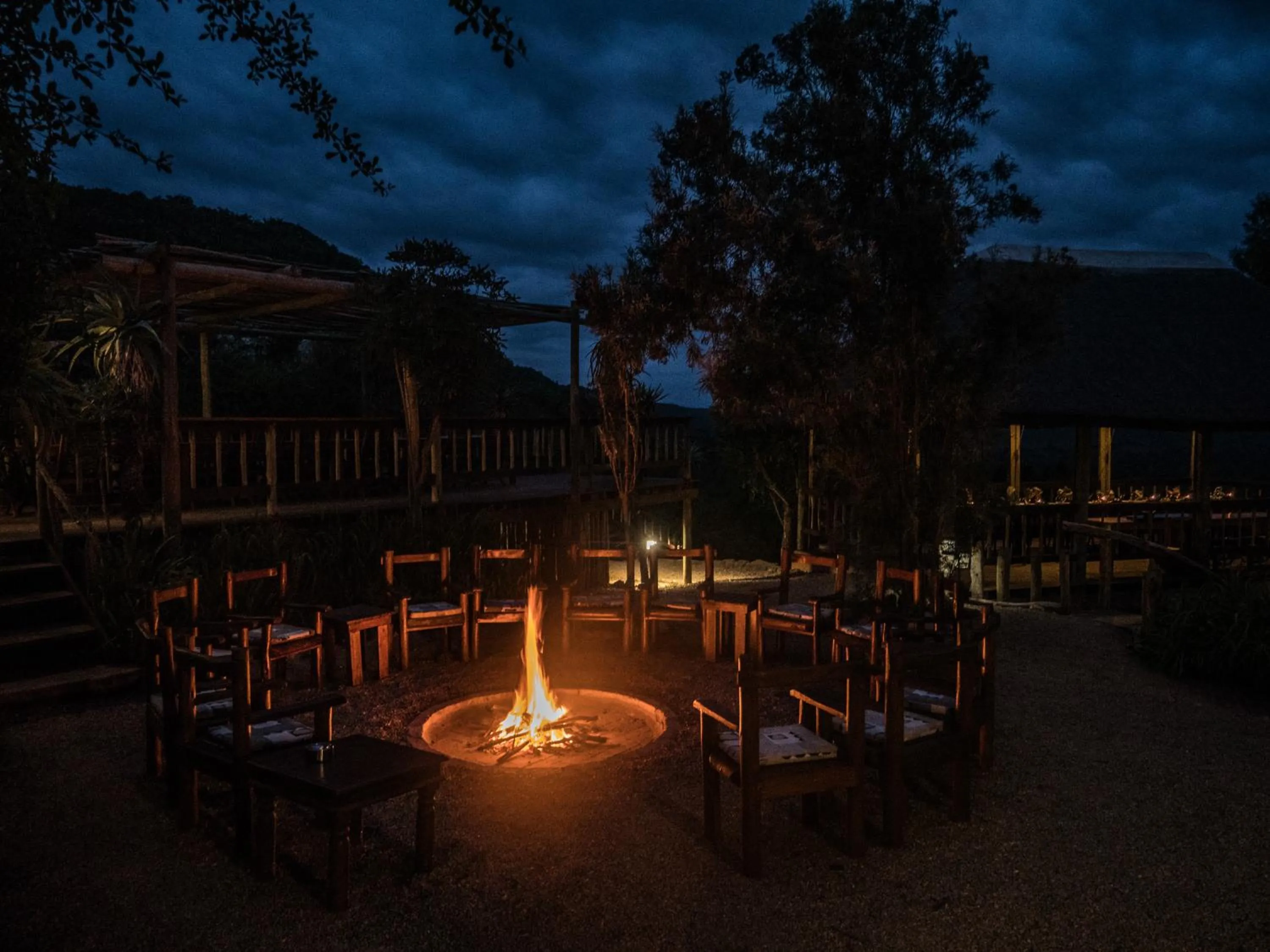 BBQ facilities in Woodbury Lodge – Amakhala Game Reserve