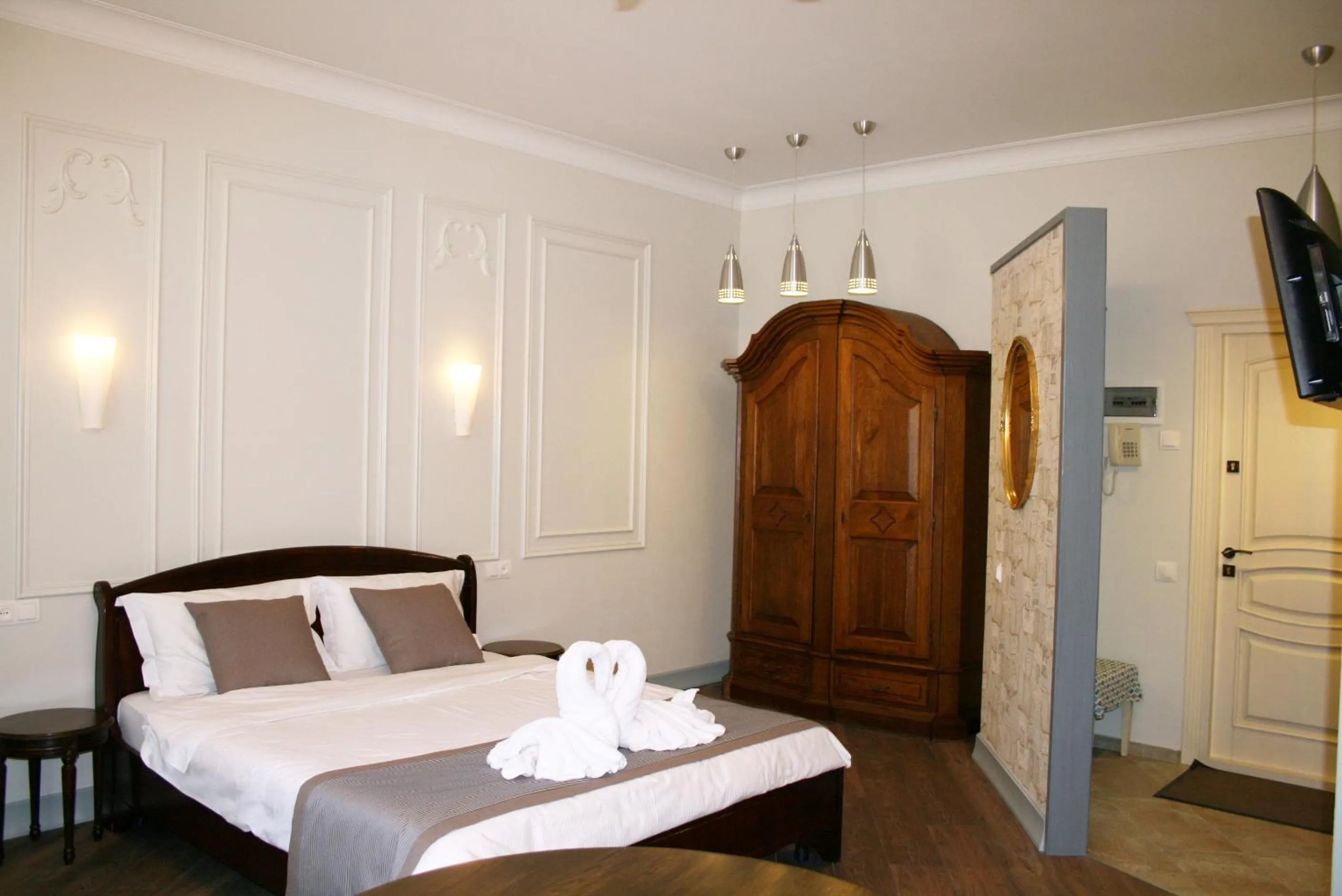 Bedroom, Bed in Aparthotel