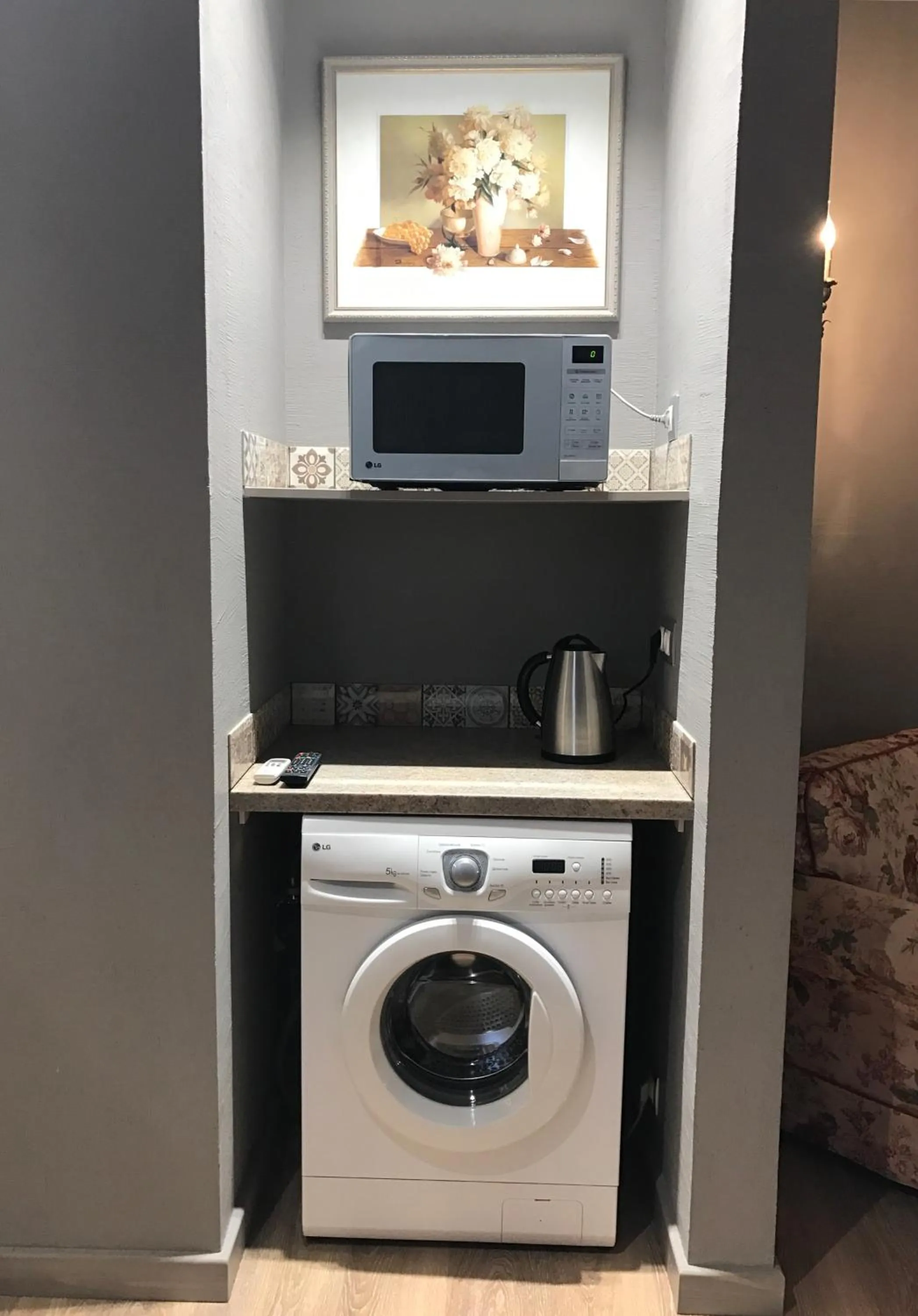 Decorative detail in Aparthotel