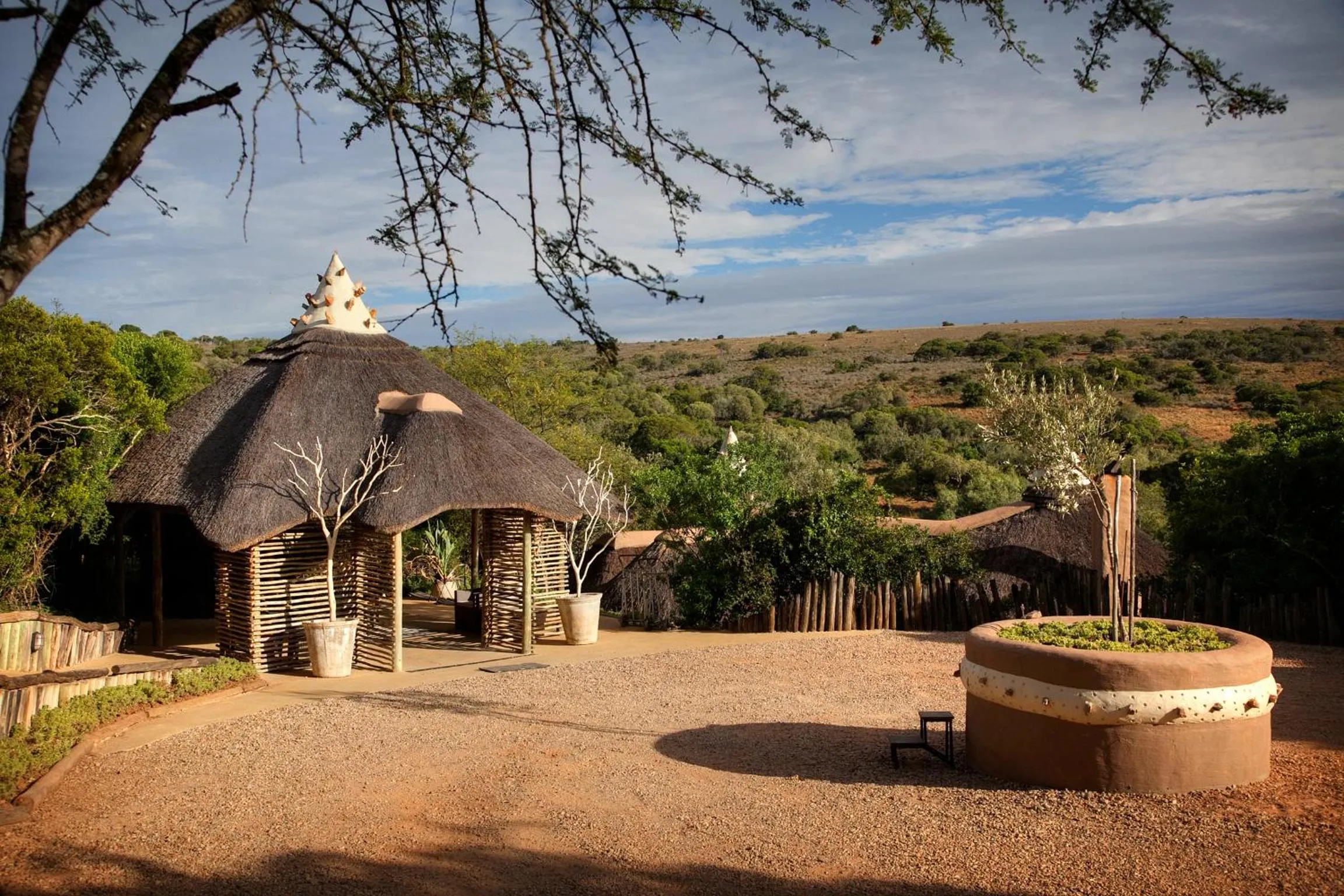 Facade/entrance in Safari Lodge - Amakhala Game Reserve