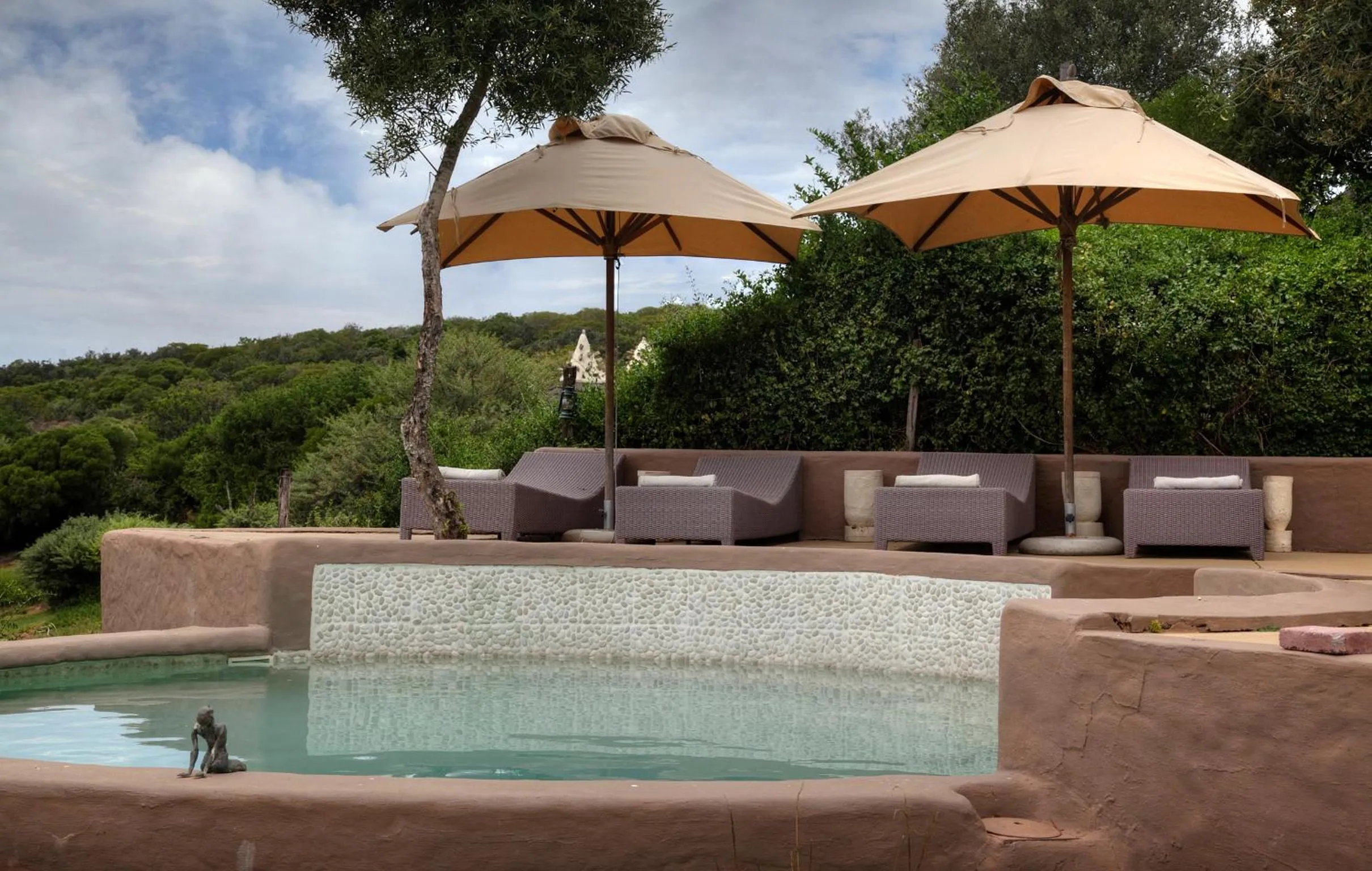 Swimming pool in Safari Lodge - Amakhala Game Reserve