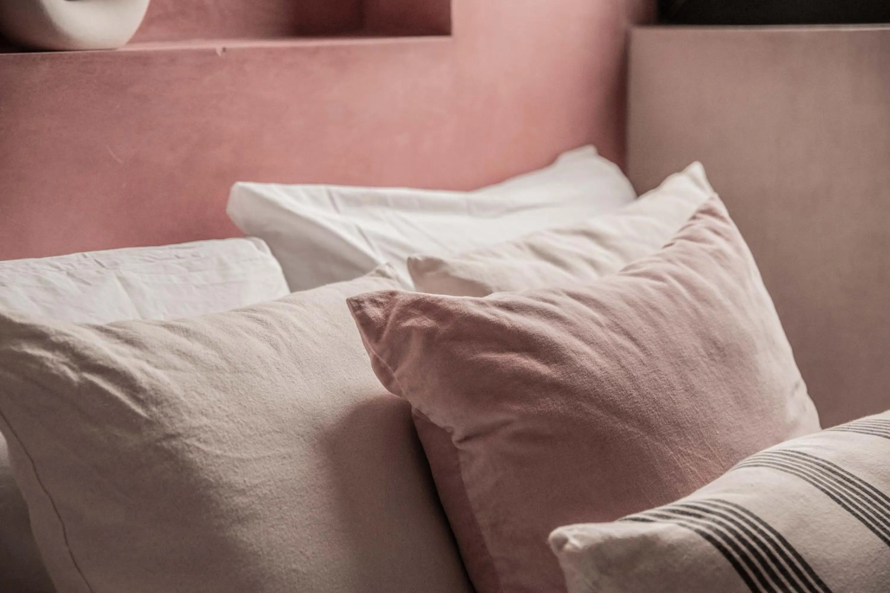 Bed in Casa Peregrino Holbox