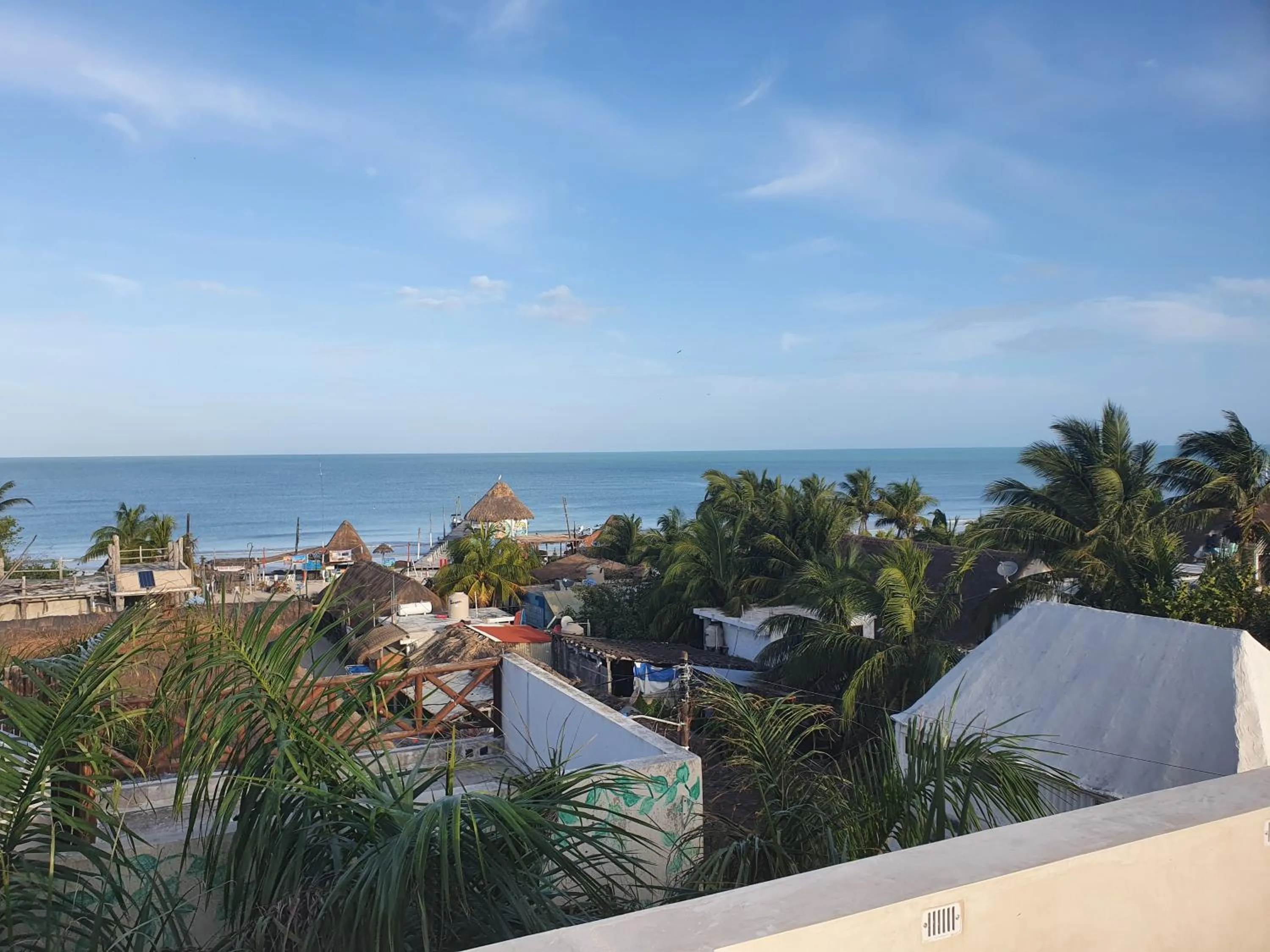 Sea view in Casa Peregrino Holbox