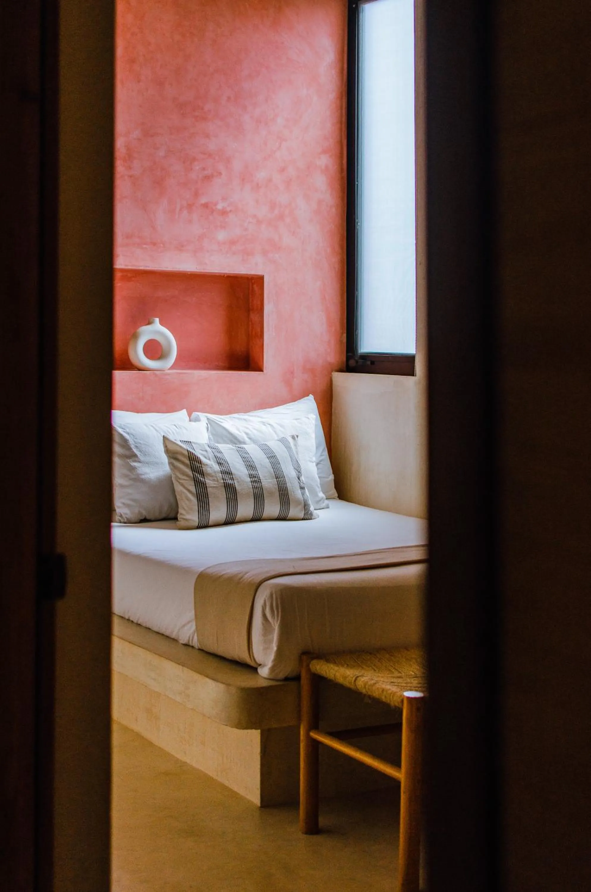 Photo of the whole room, Bed in Casa Peregrino Holbox