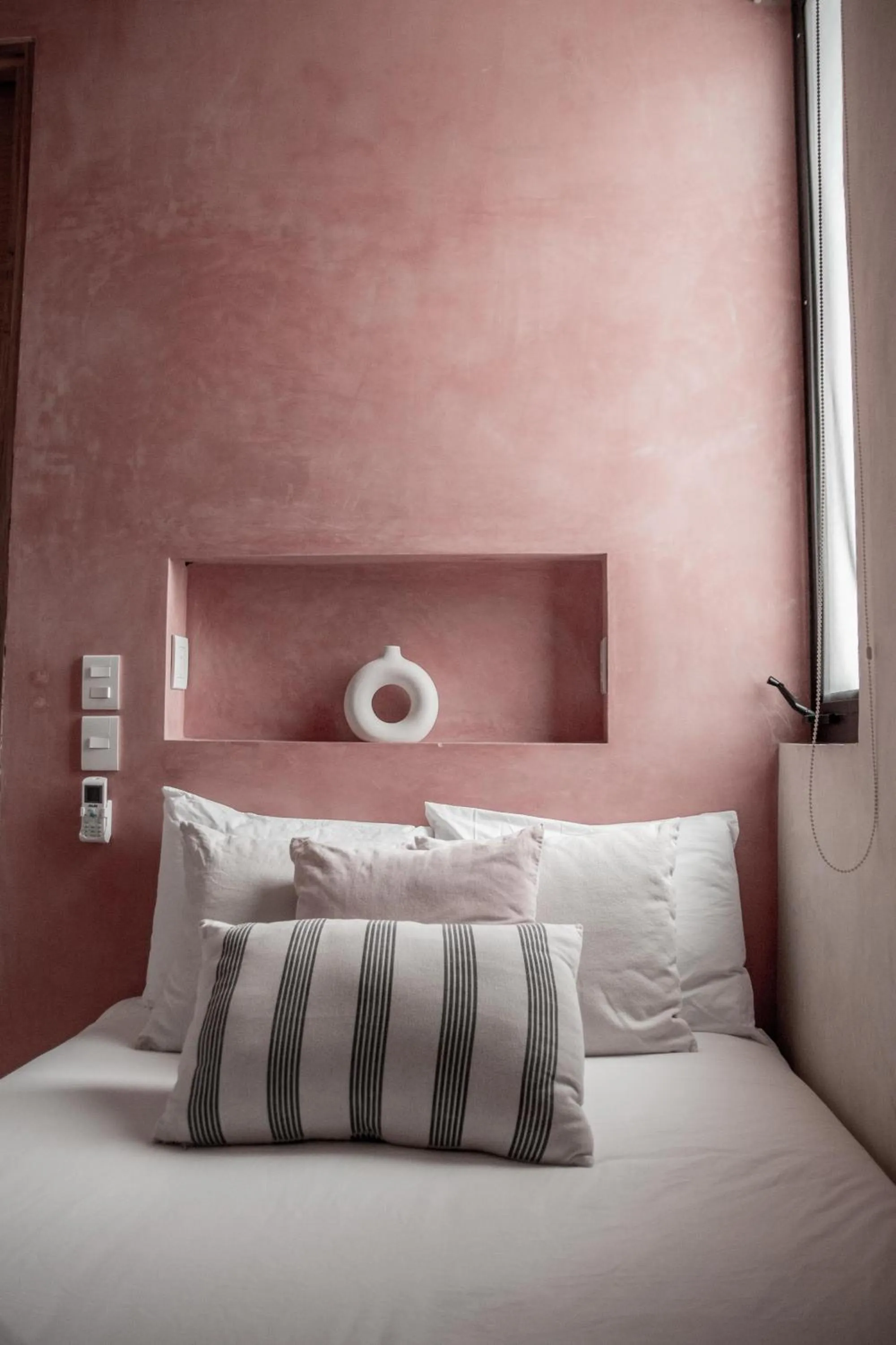 Bed in Casa Peregrino Holbox