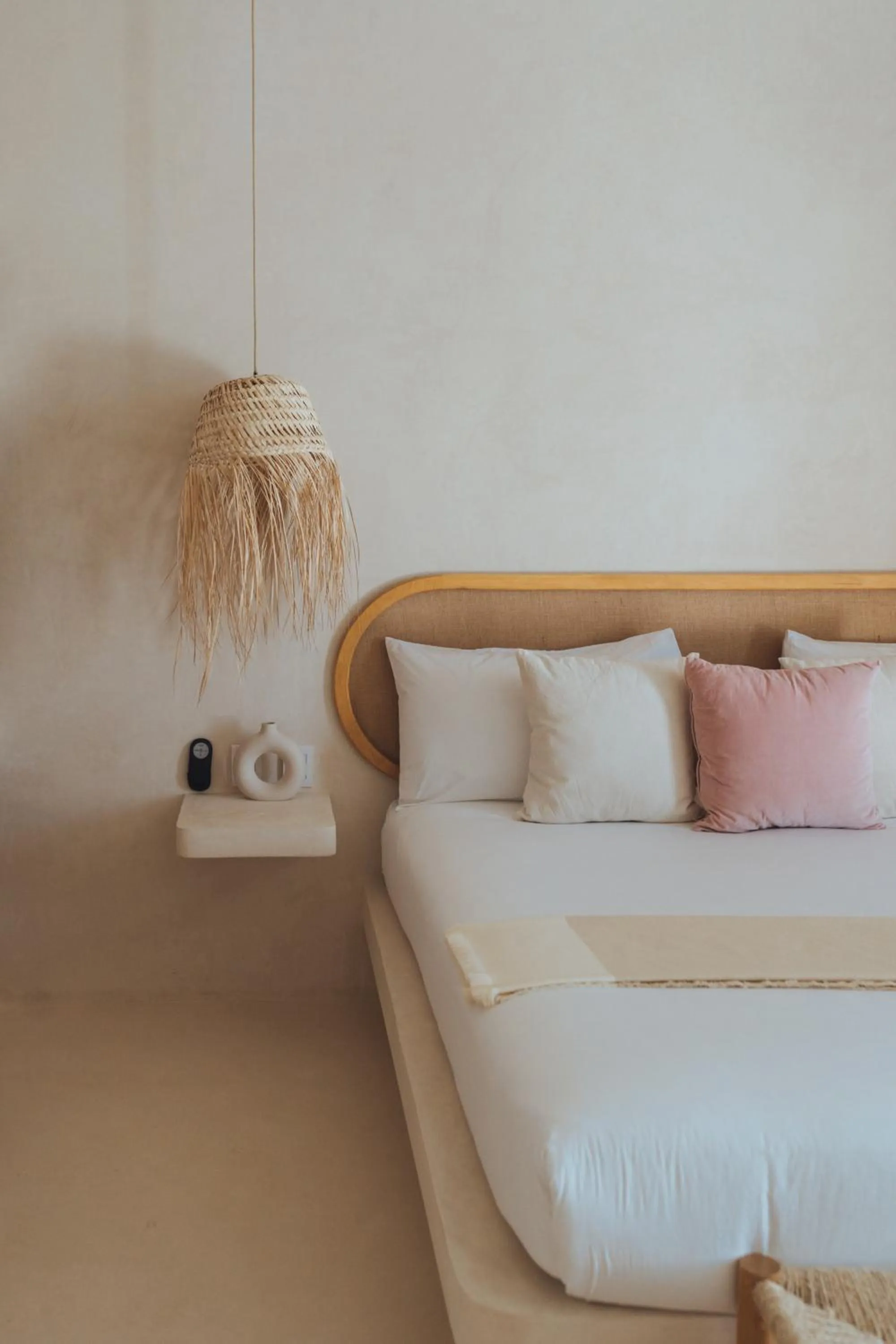 Bed in Casa Peregrino Holbox