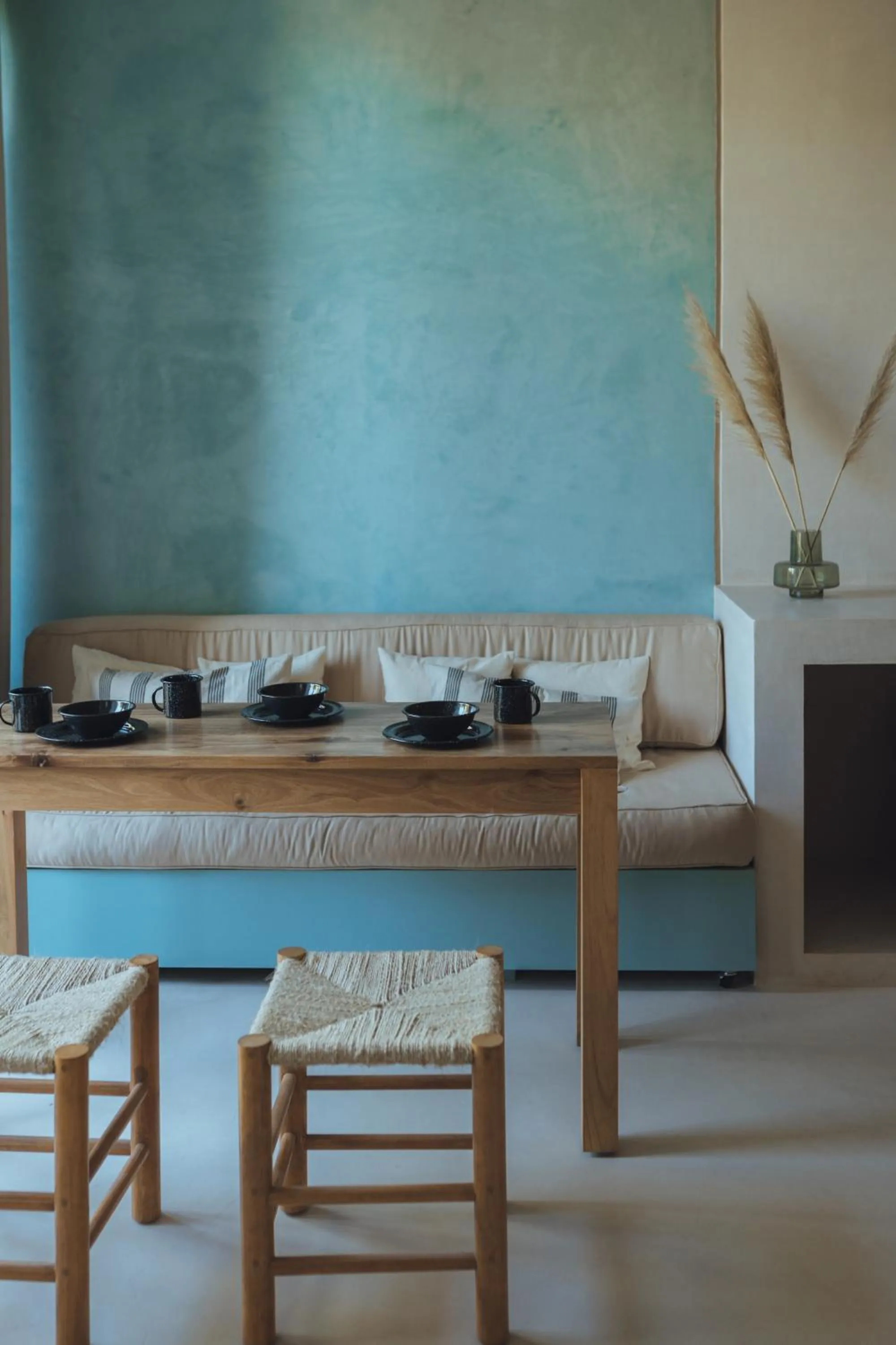 Bed in Casa Peregrino Holbox