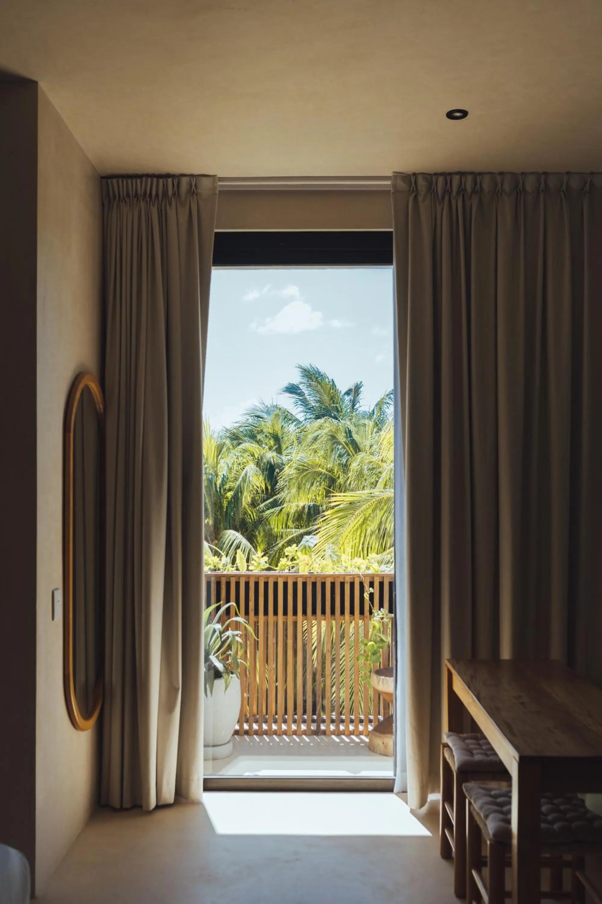 Natural landscape in Casa Peregrino Holbox