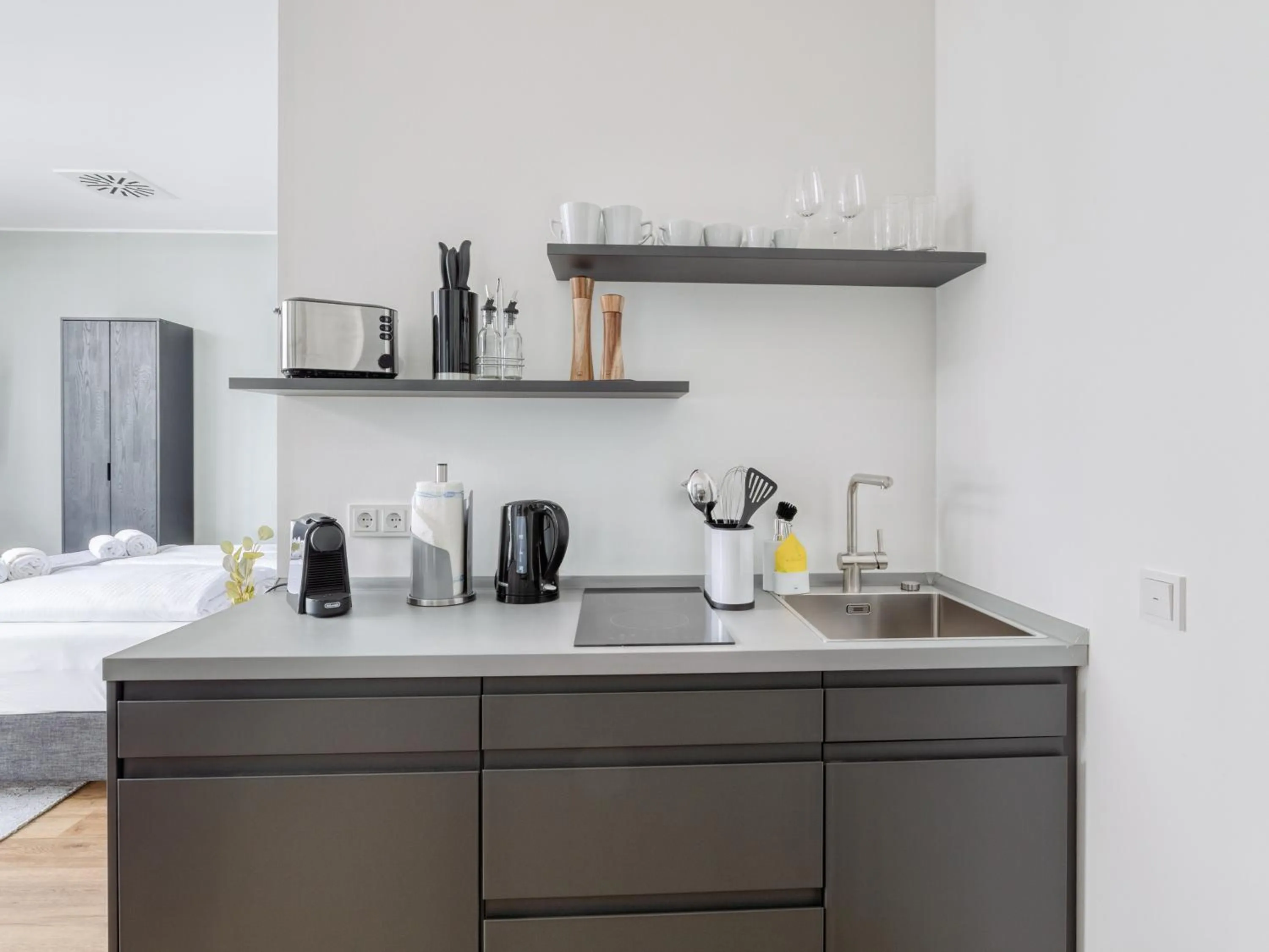 Coffee/tea facilities in Limehome Mönchengladbach Fliethstraße