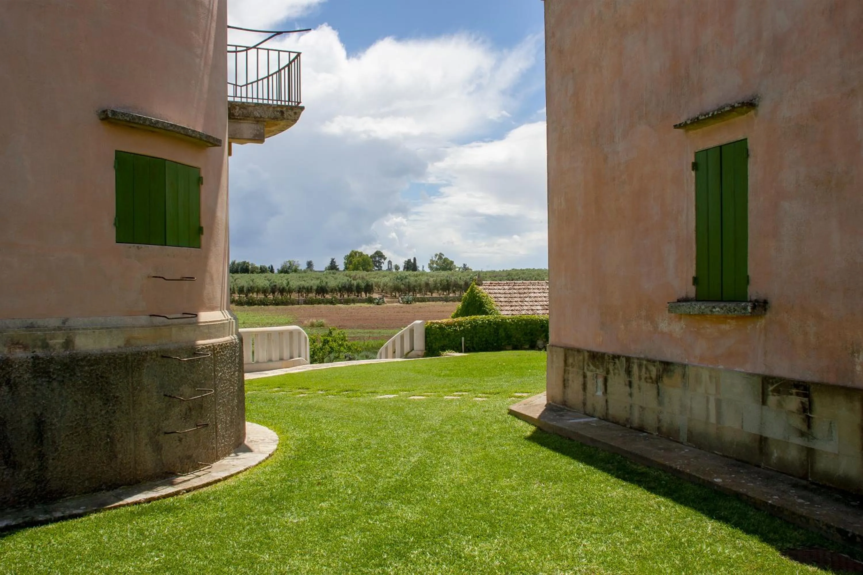 Natural landscape in Naturalis Bio Resort