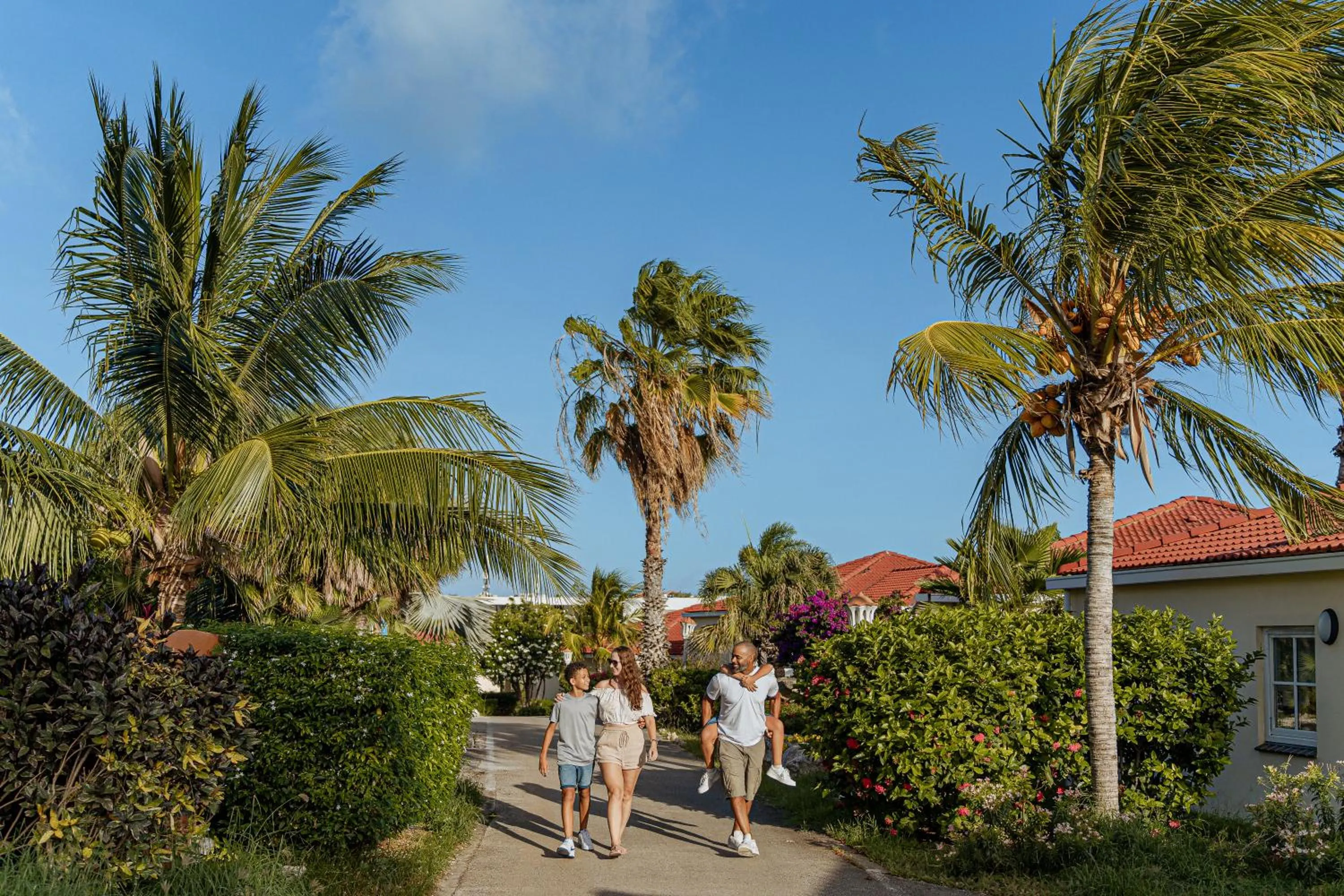 Garden view in Livingstone Jan Thiel Resort
