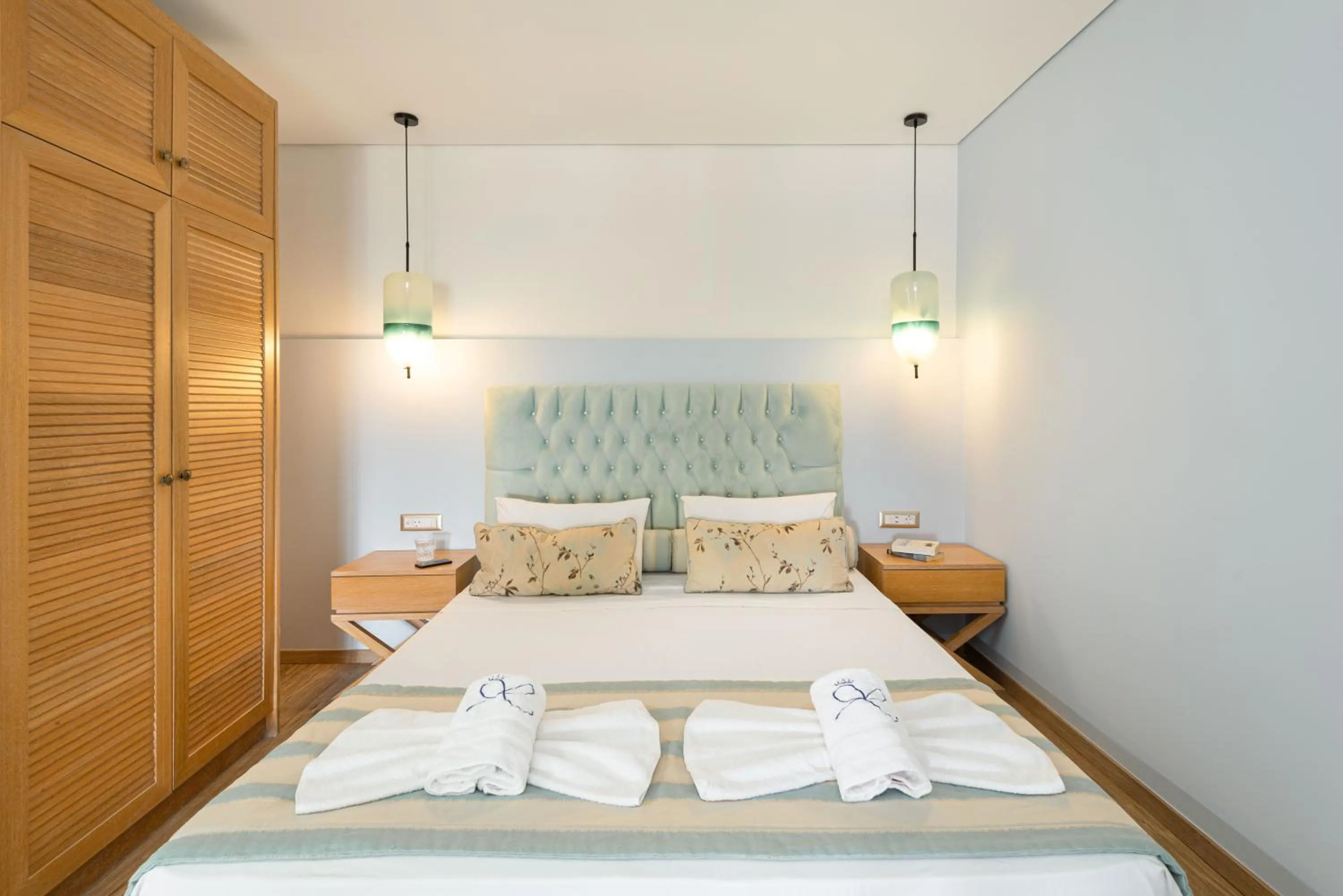 Bed in Regos Resort Hotel