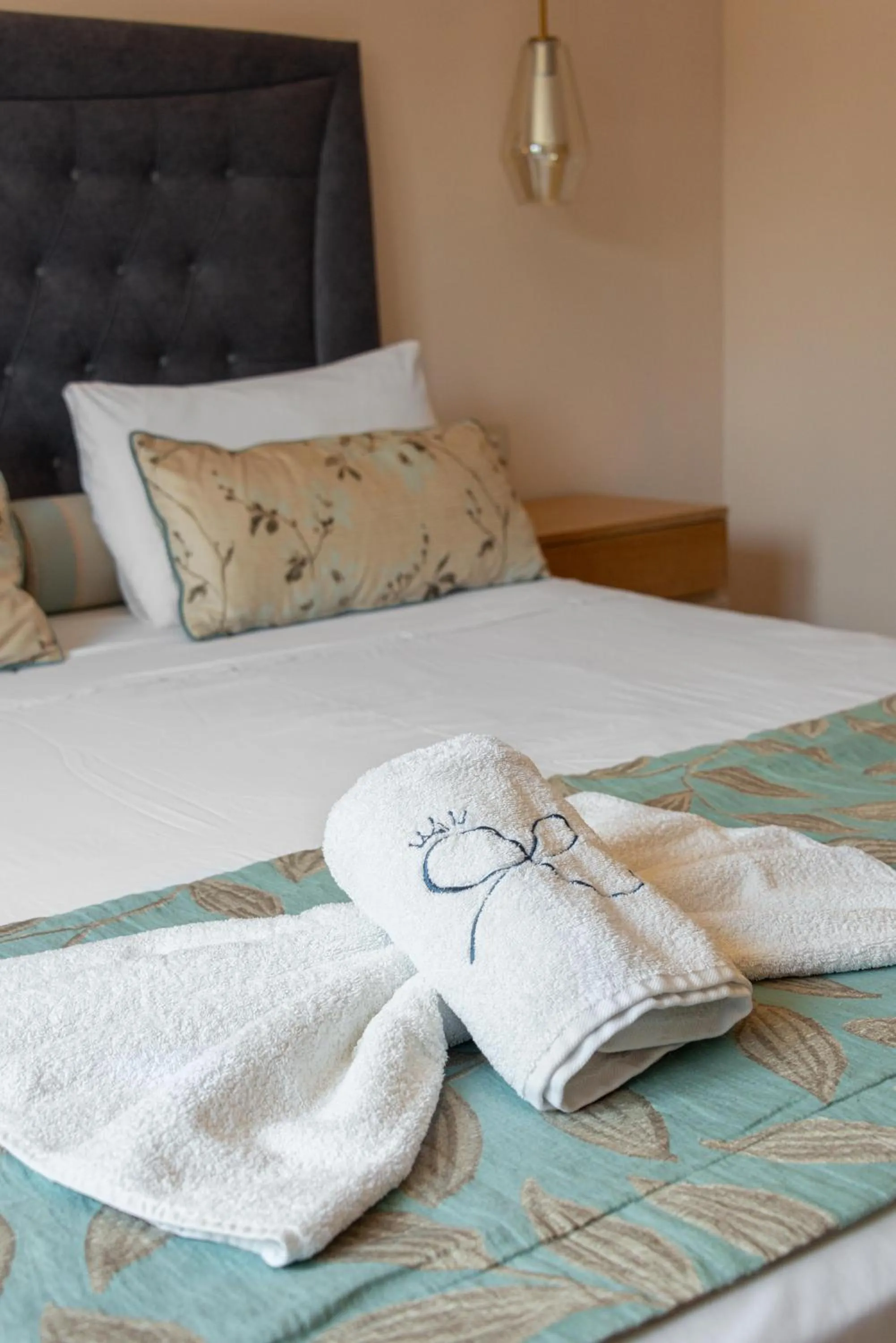 Bed in Regos Resort Hotel