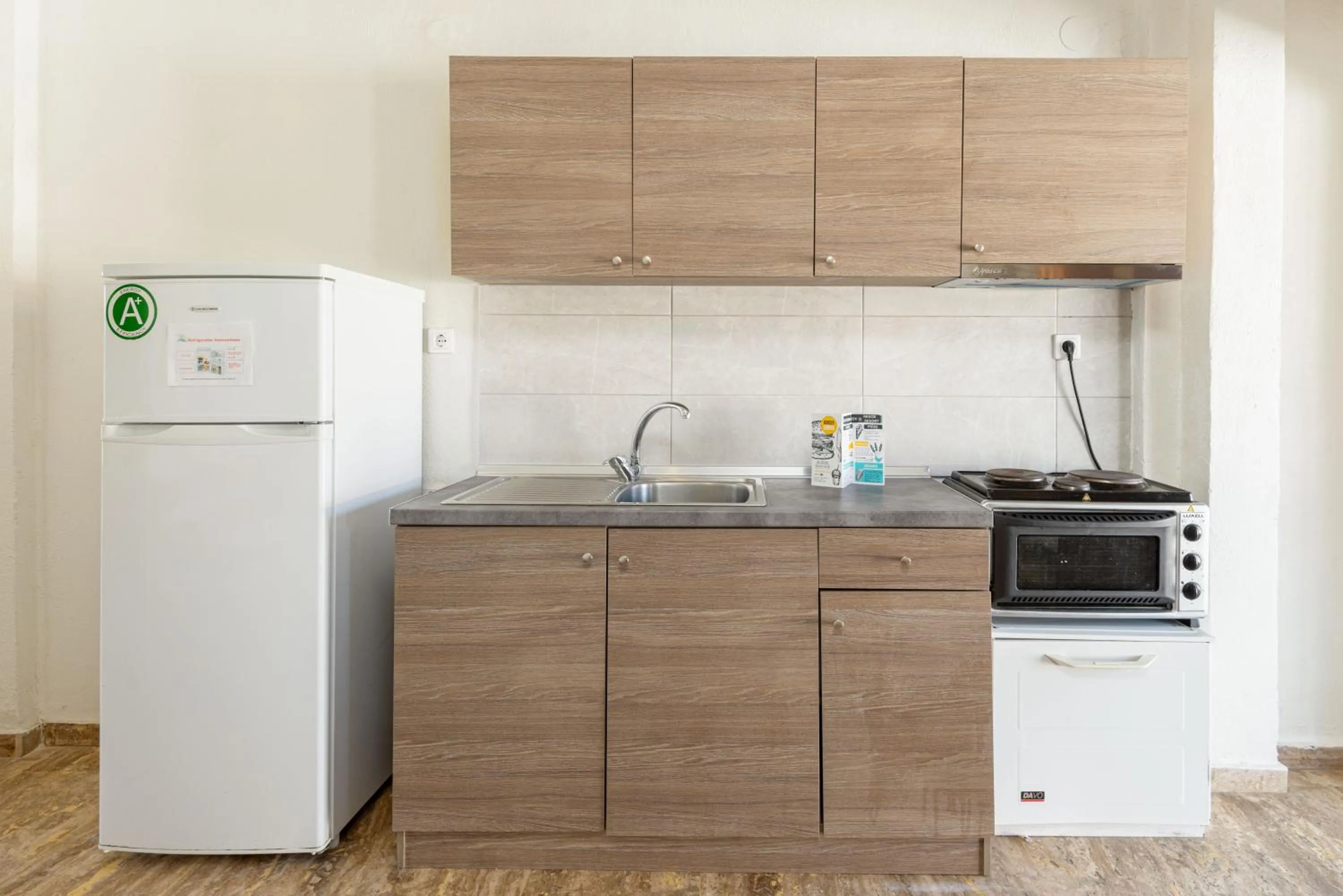 Kitchen or kitchenette in Regos Resort Hotel