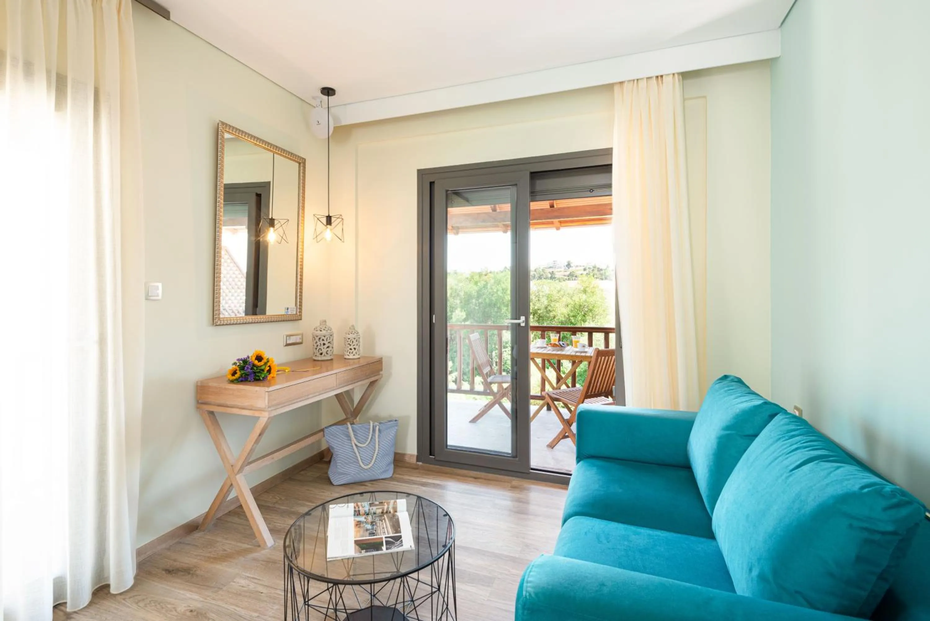 Seating area in Regos Resort Hotel