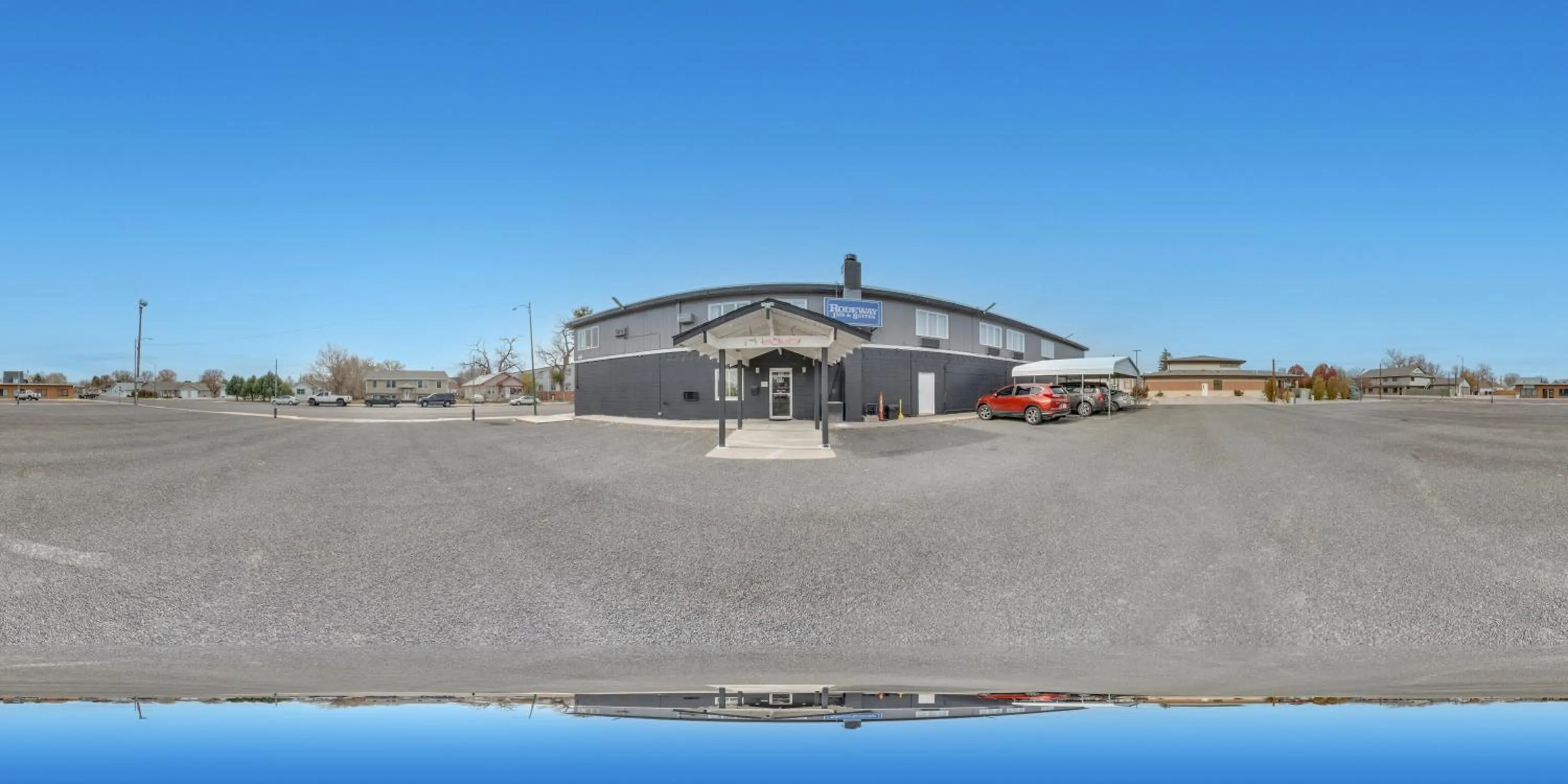 Property building in Rodeway Inn & Suites Sidney Historic Downtown I-80