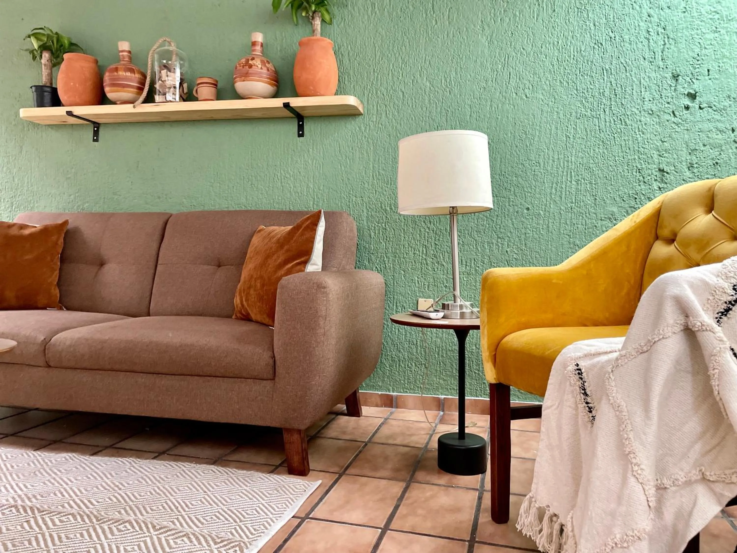 Living room in CASA MADERA