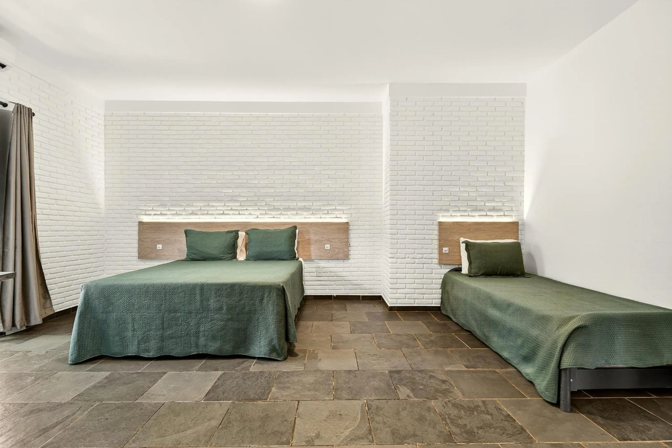 Photo of the whole room, Bed in Grinbergs Village Hotel